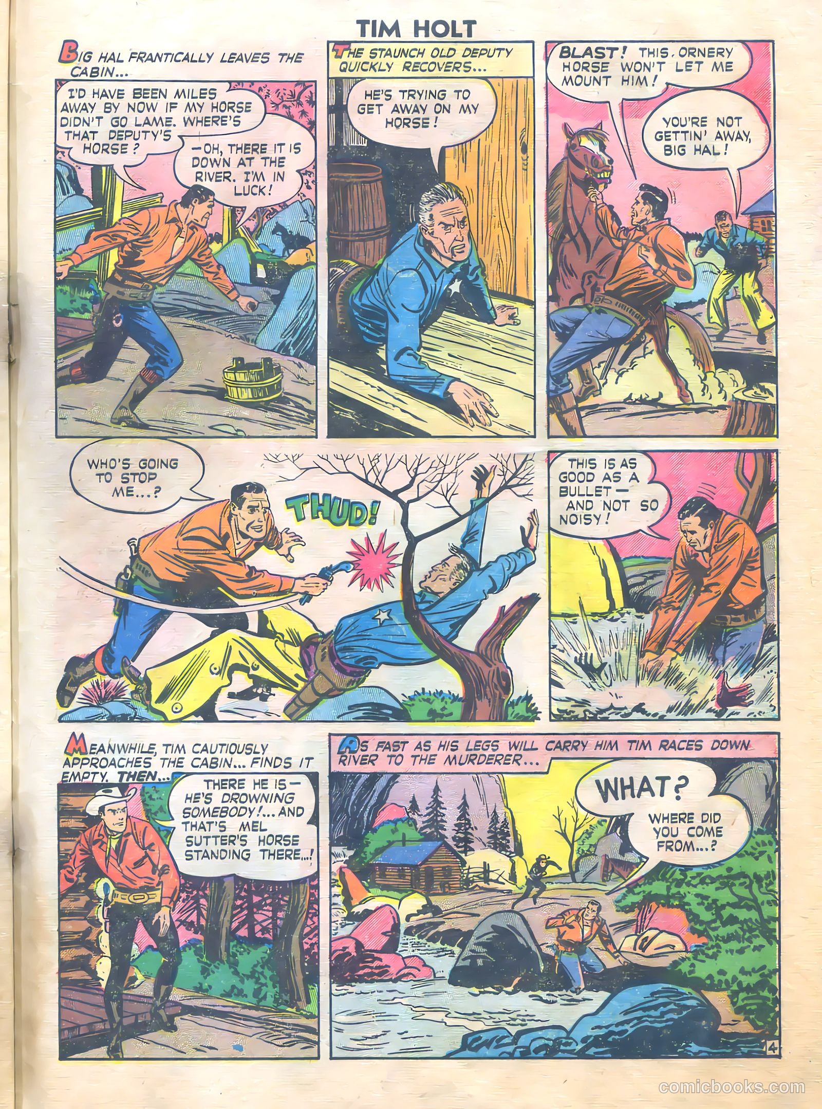 Tim Holt #14 — page 32 of 38