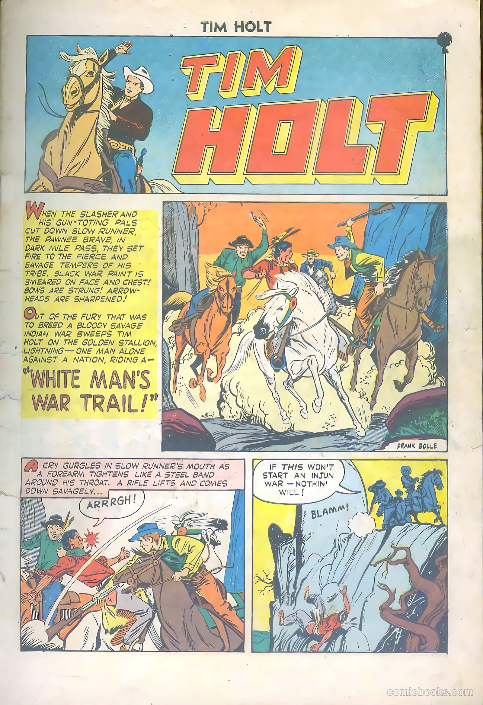 Tim Holt #15 — page 3 of 36