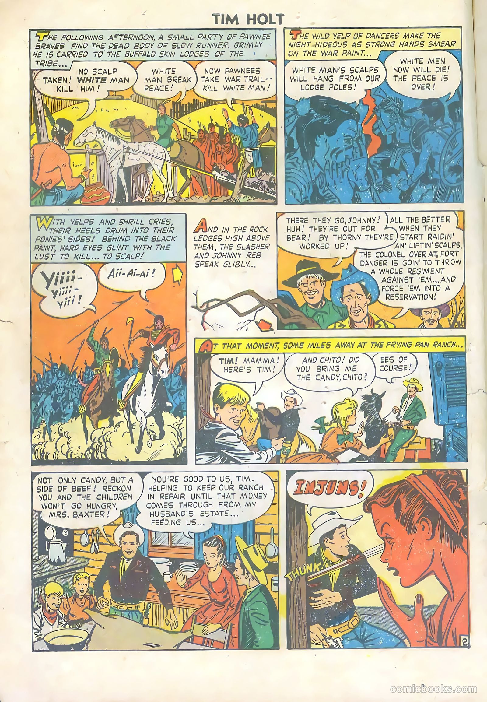 Tim Holt #15 — page 4 of 36