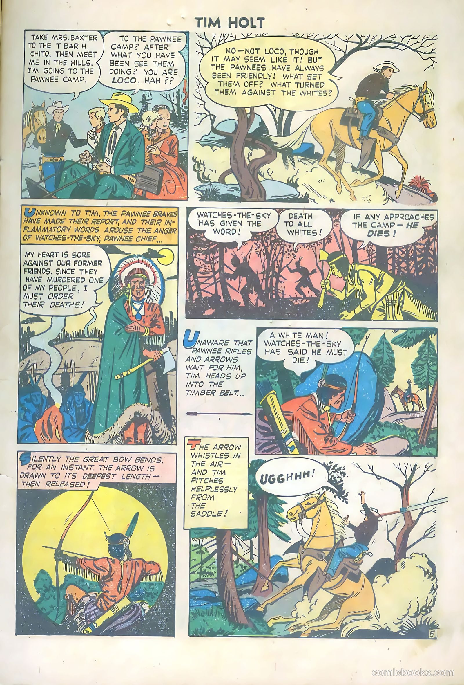 Tim Holt #15 — page 7 of 36