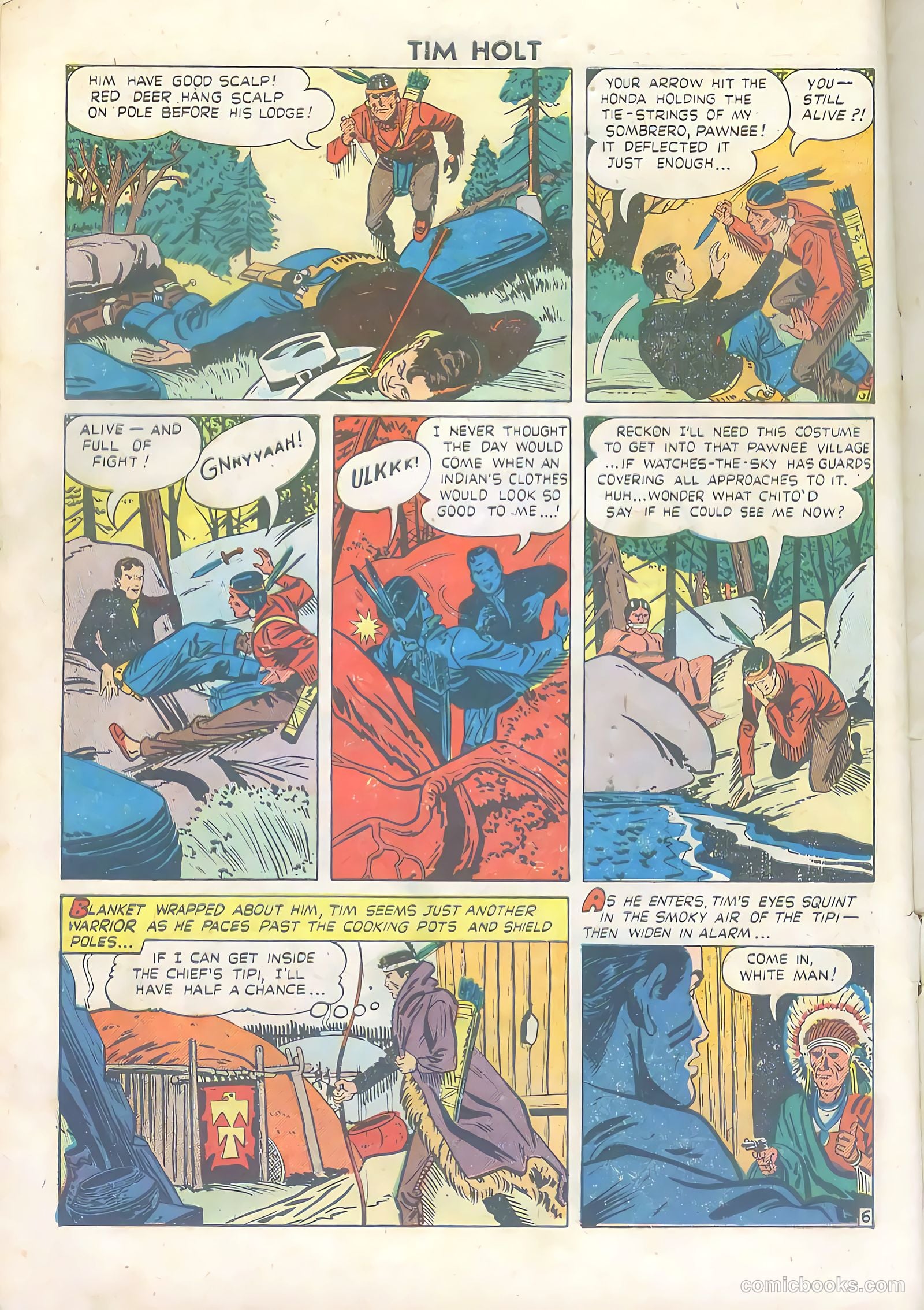 Tim Holt #15 — page 8 of 36