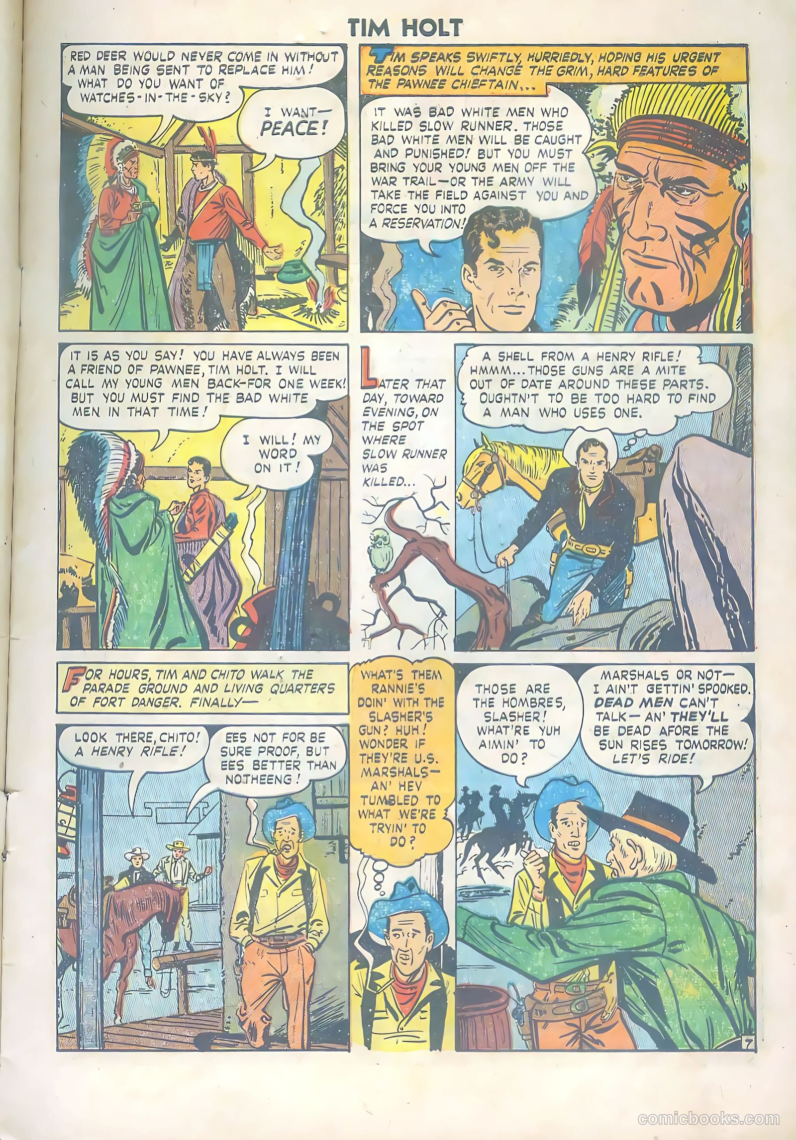 Tim Holt #15 — page 9 of 36
