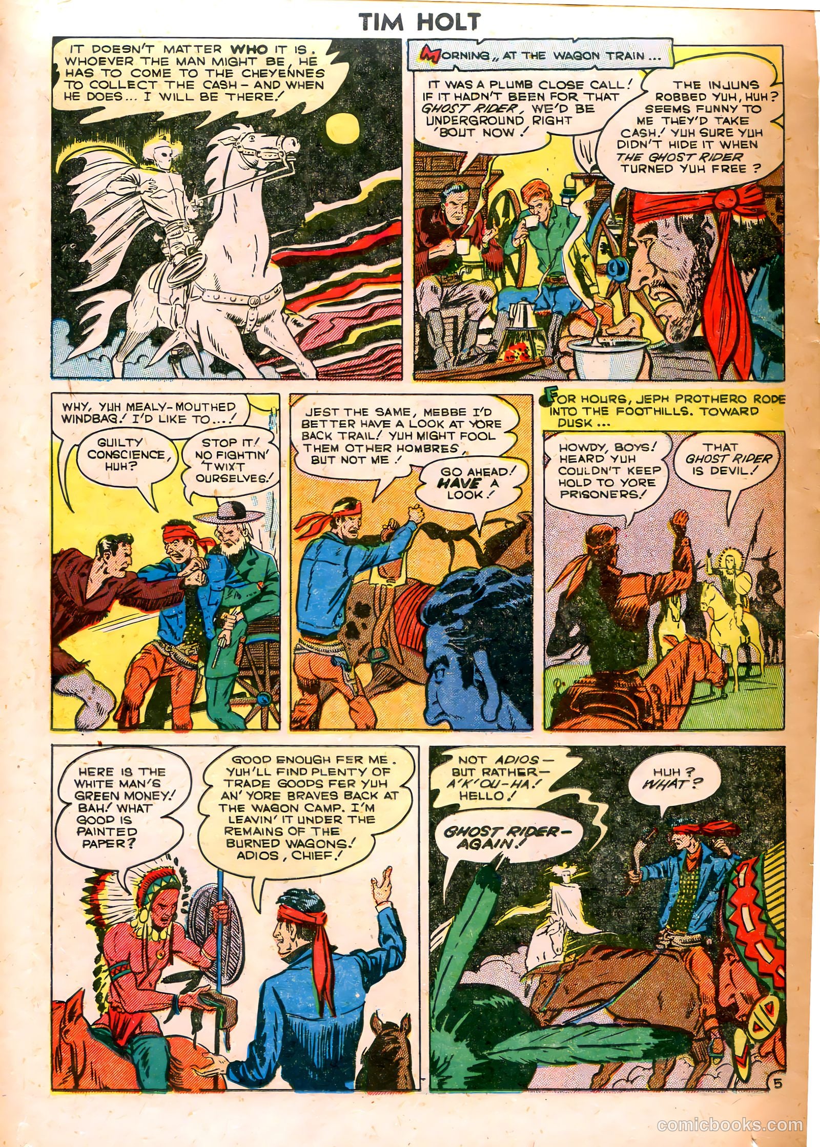 Tim Holt #15 — page 16 of 36