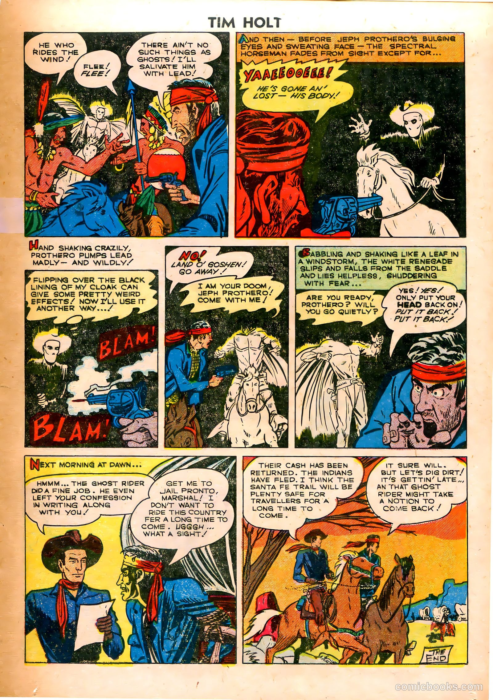 Tim Holt #15 — page 17 of 36