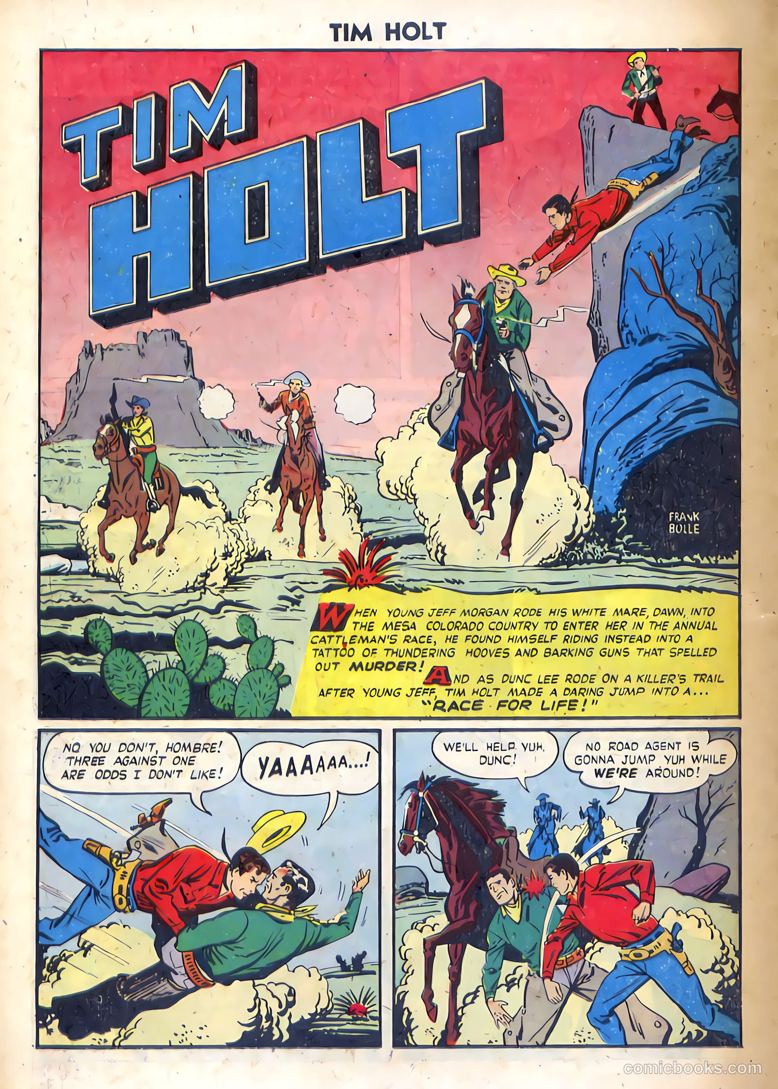 Tim Holt #15 — page 18 of 36