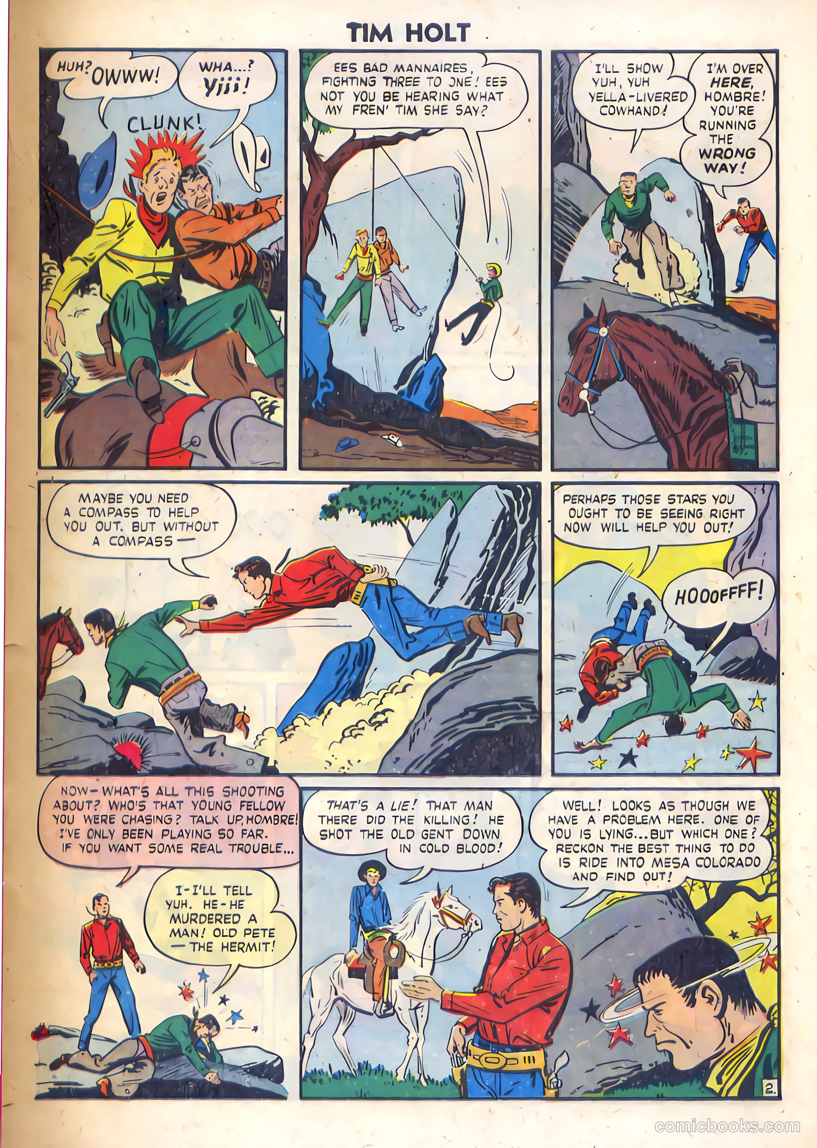 Tim Holt #15 — page 19 of 36