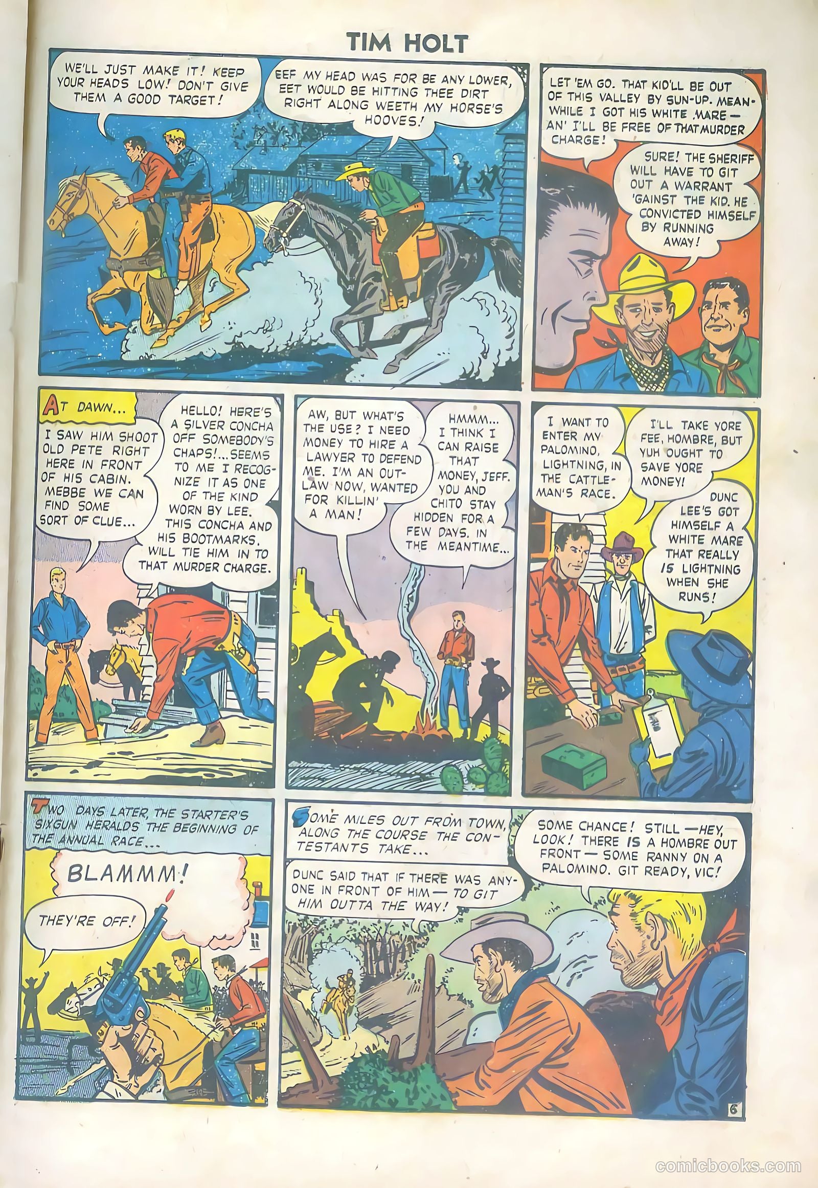 Tim Holt #15 — page 23 of 36