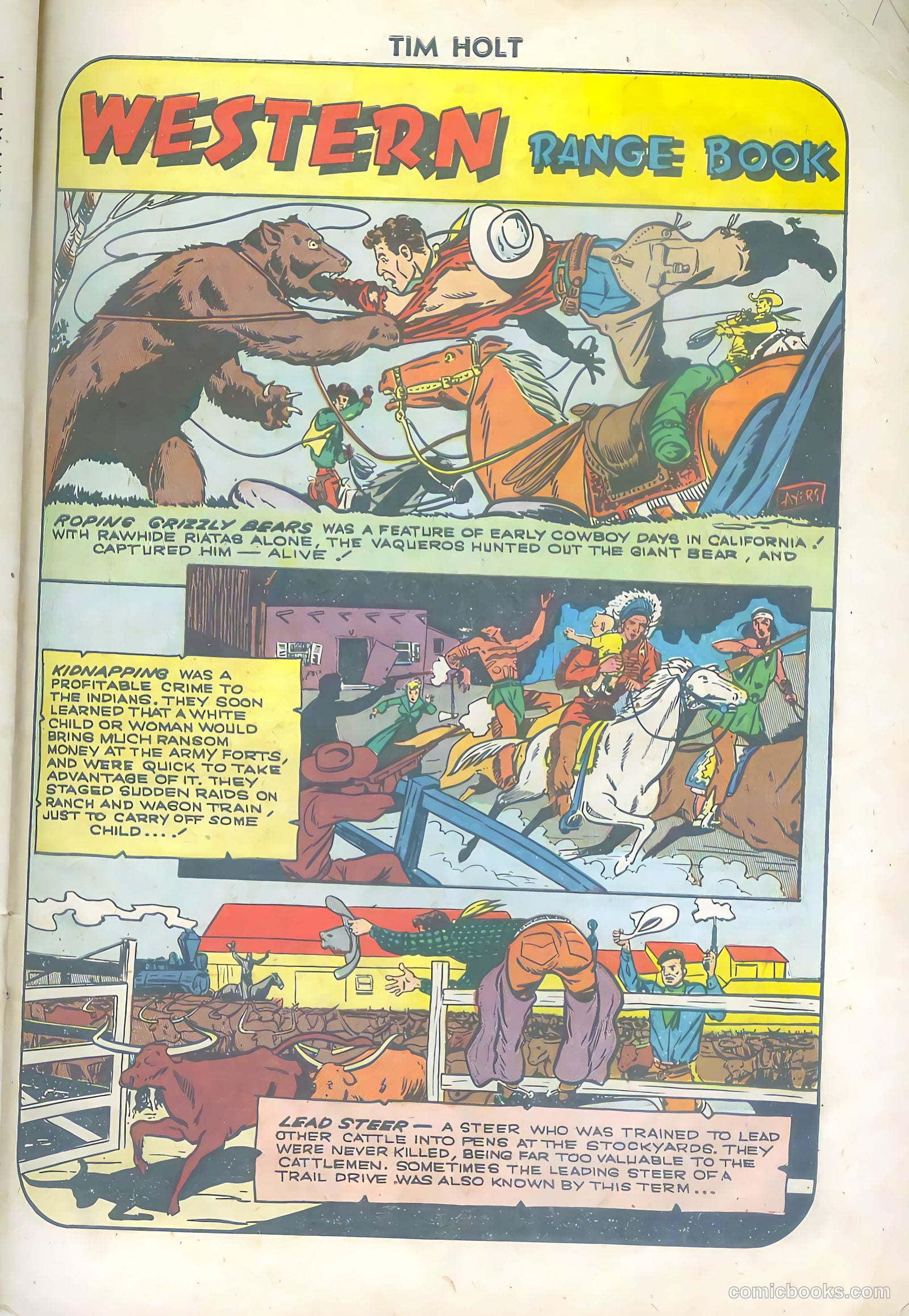 Tim Holt #15 — page 27 of 36