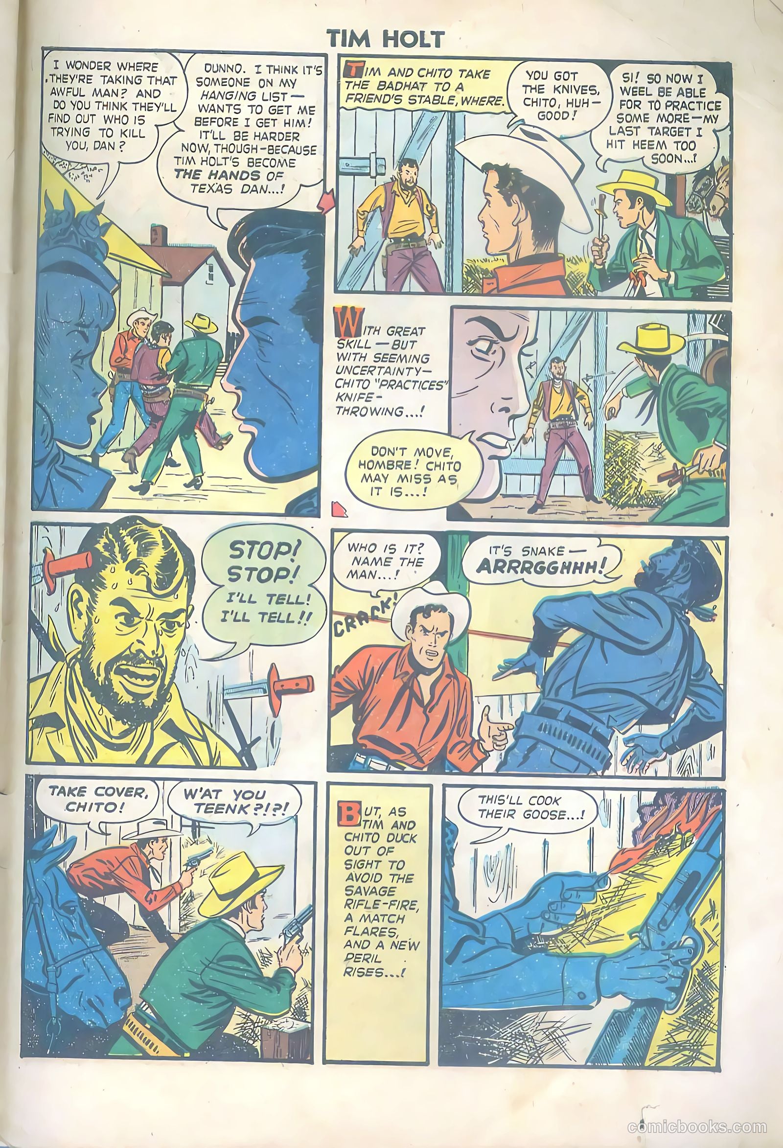 Tim Holt #15 — page 31 of 36