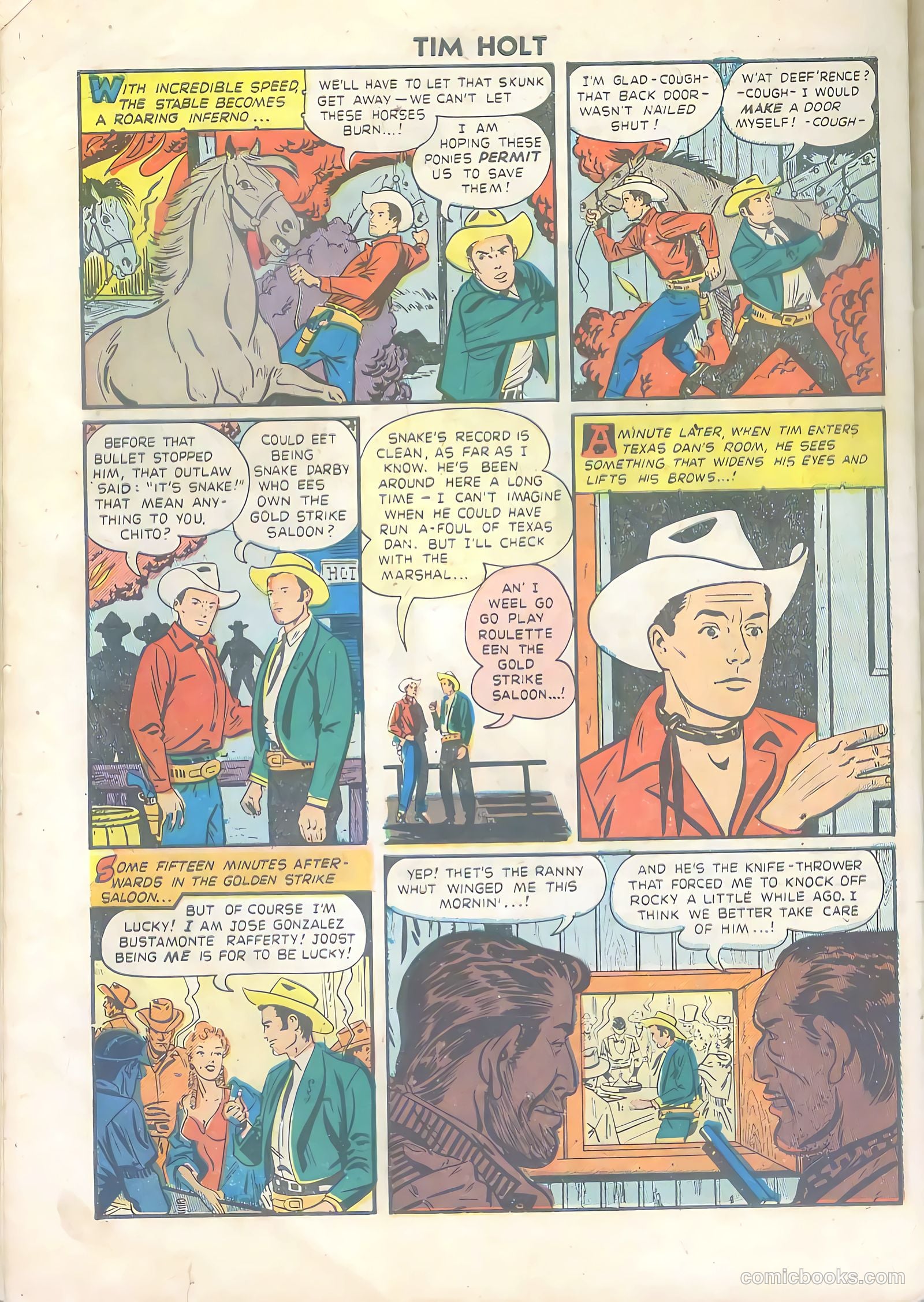 Tim Holt #15 — page 32 of 36