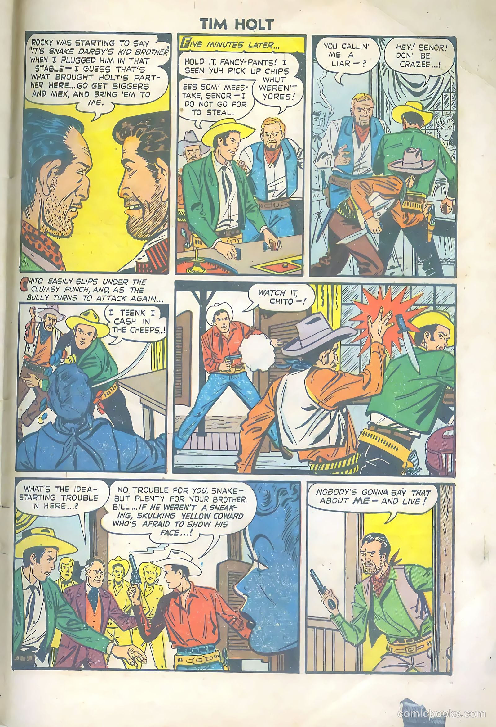 Tim Holt #15 — page 33 of 36