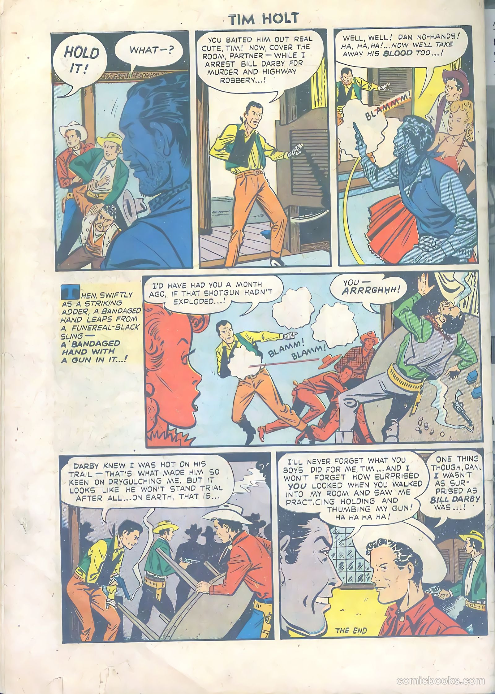 Tim Holt #15 — page 34 of 36