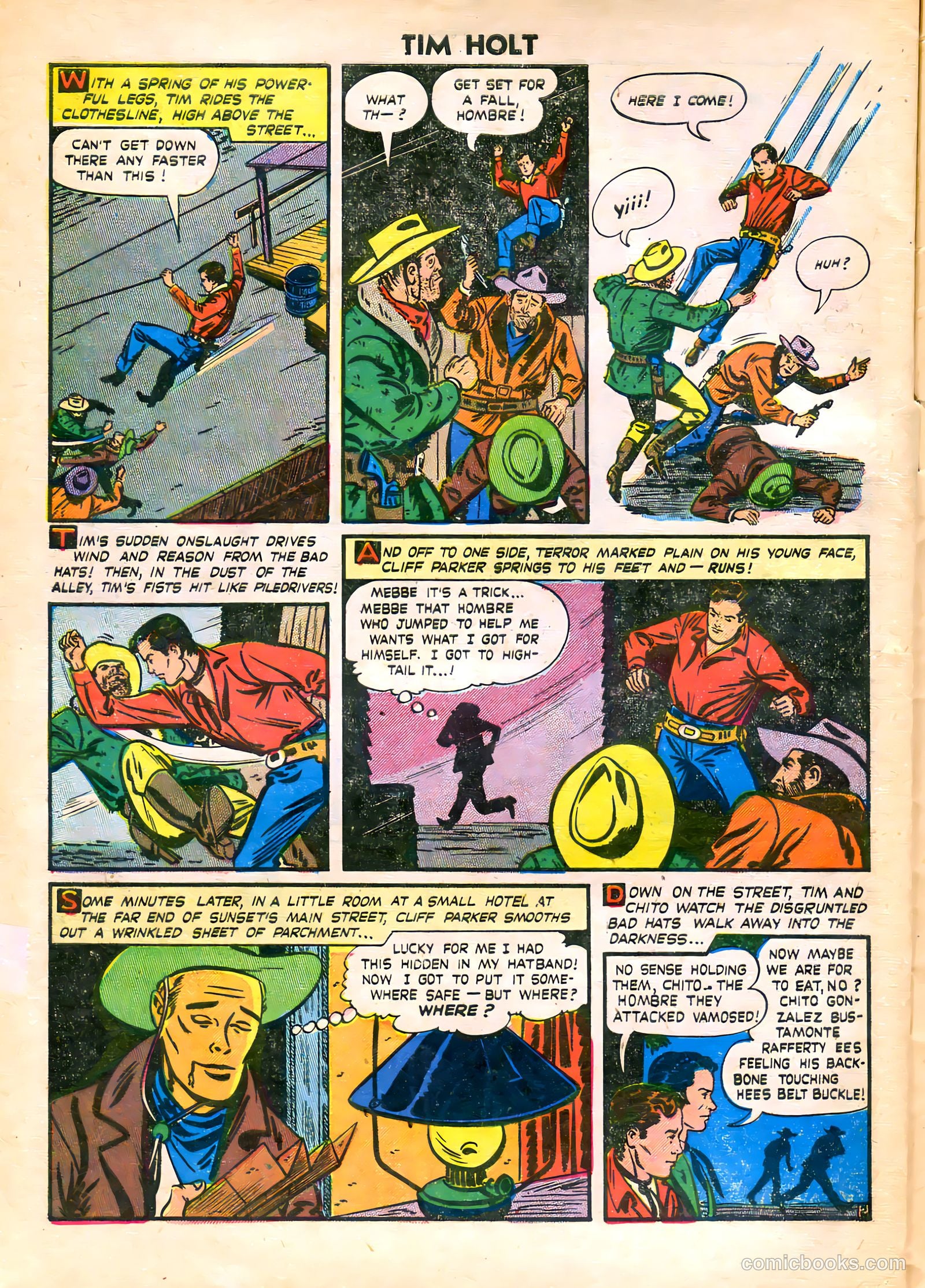 Tim Holt #16 — page 4 of 36