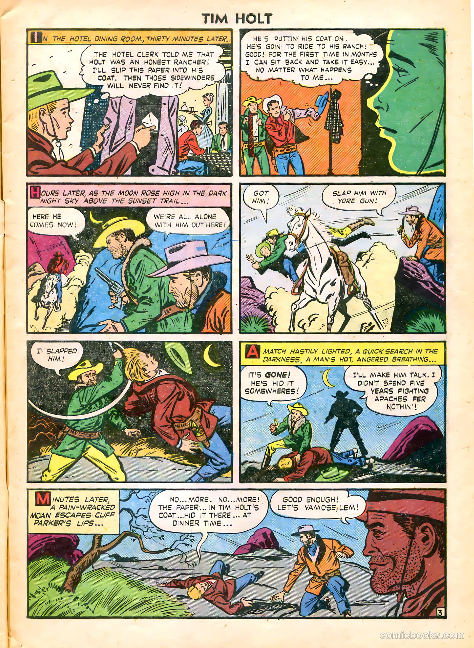 Tim Holt #16 — page 5 of 36