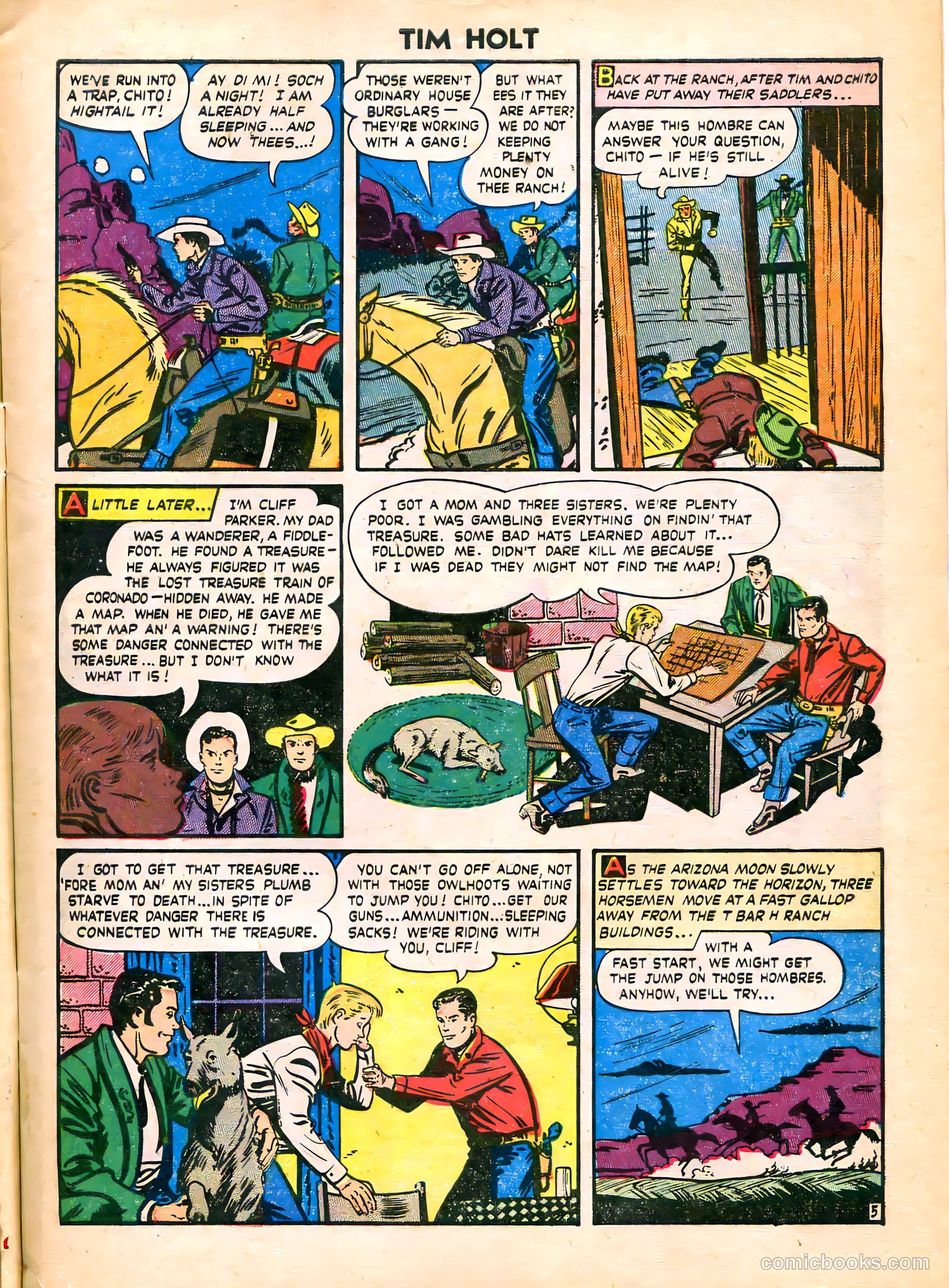 Tim Holt #16 — page 7 of 36