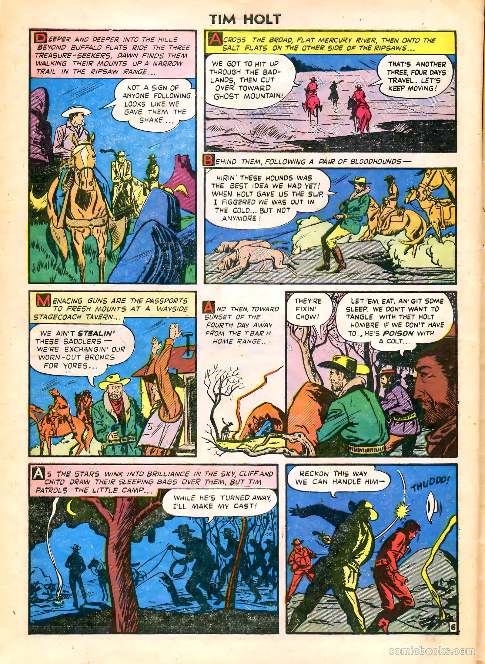 Tim Holt #16 — page 8 of 36