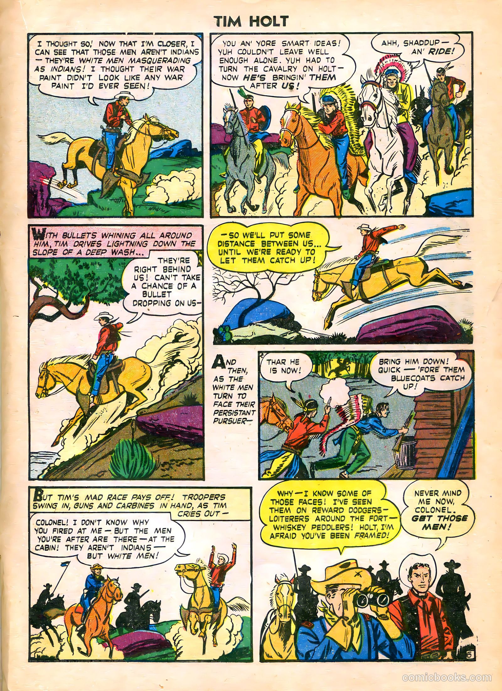 Tim Holt #16 — page 17 of 36