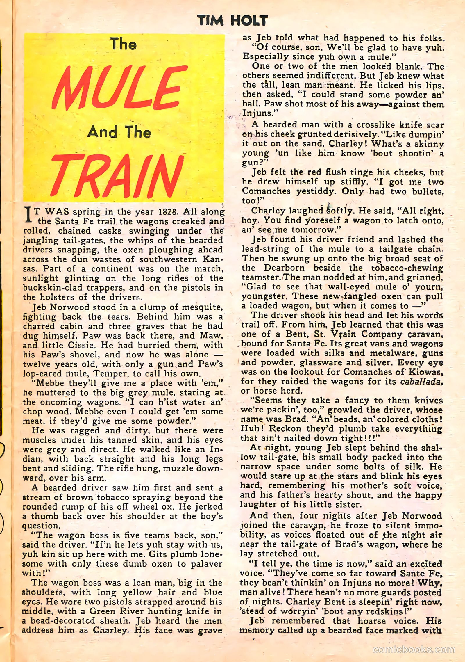 Tim Holt #16 — page 25 of 36