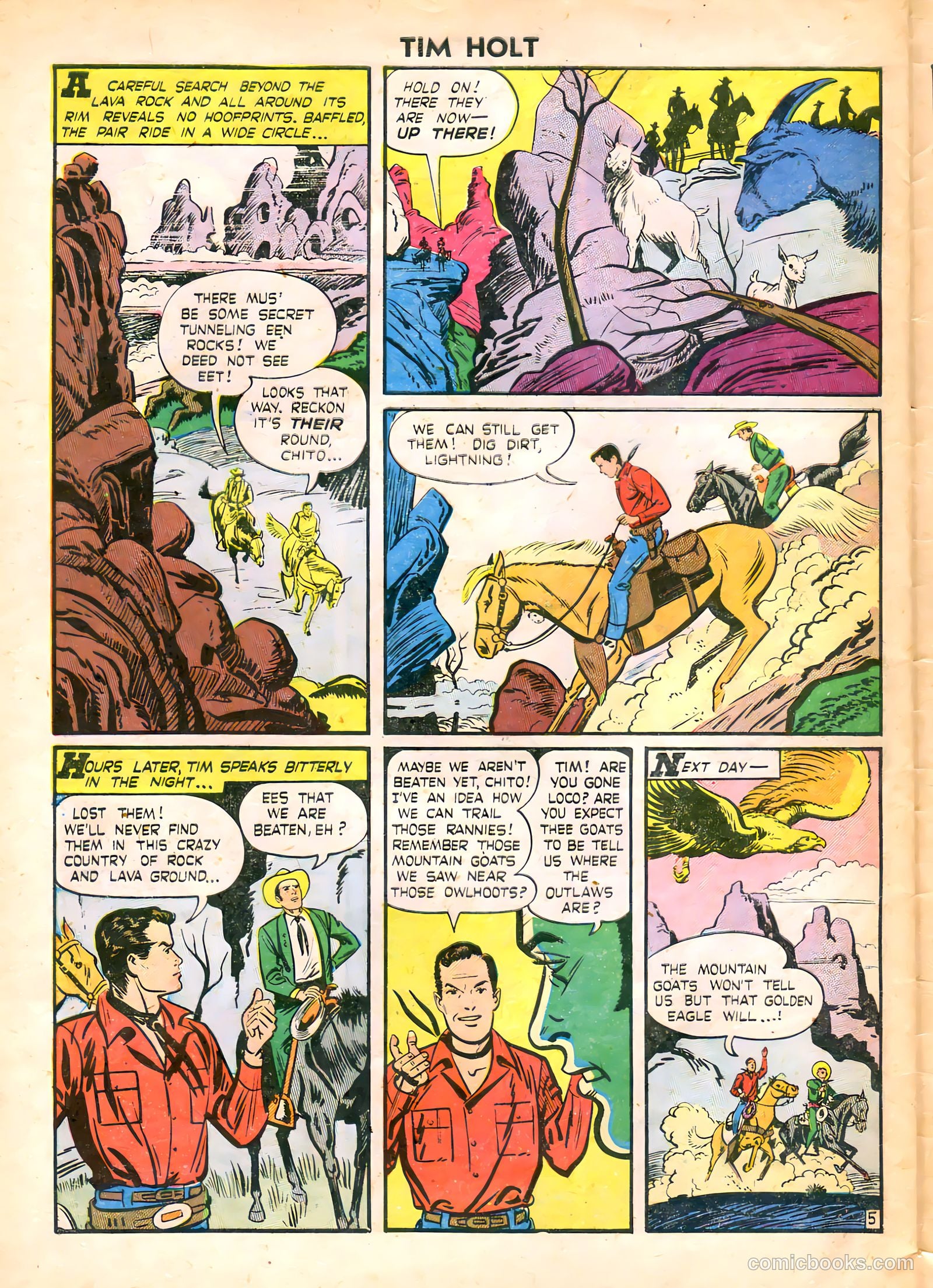 Tim Holt #16 — page 32 of 36