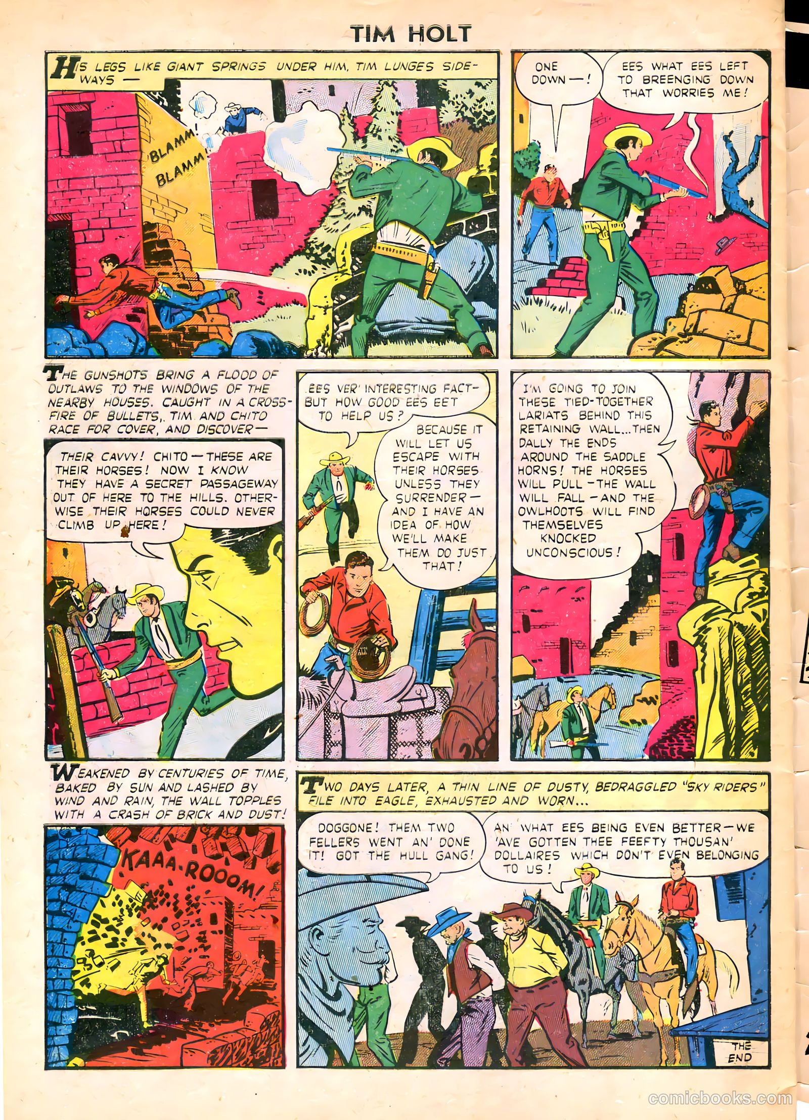 Tim Holt #16 — page 34 of 36