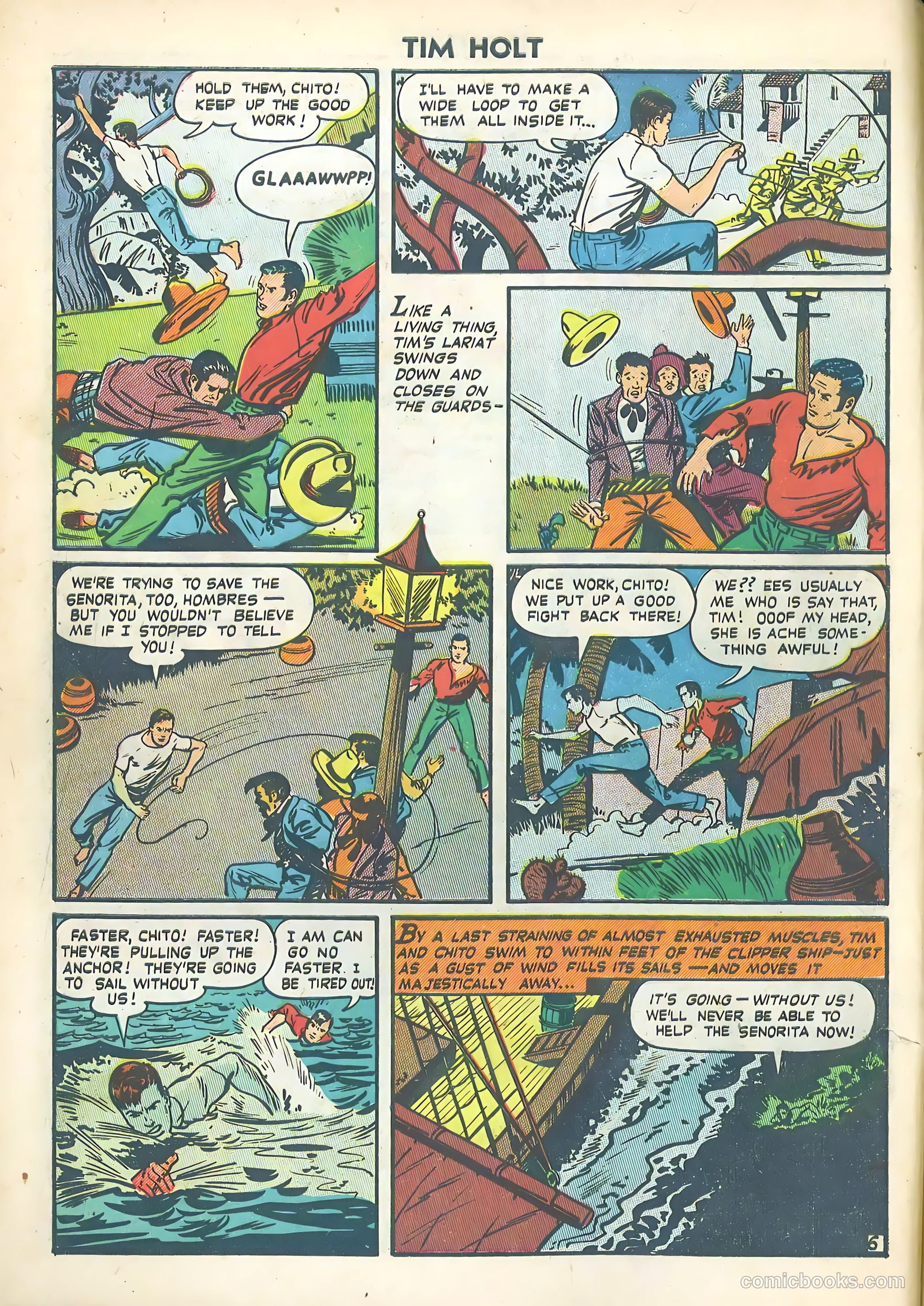 Tim Holt #17 — page 8 of 36
