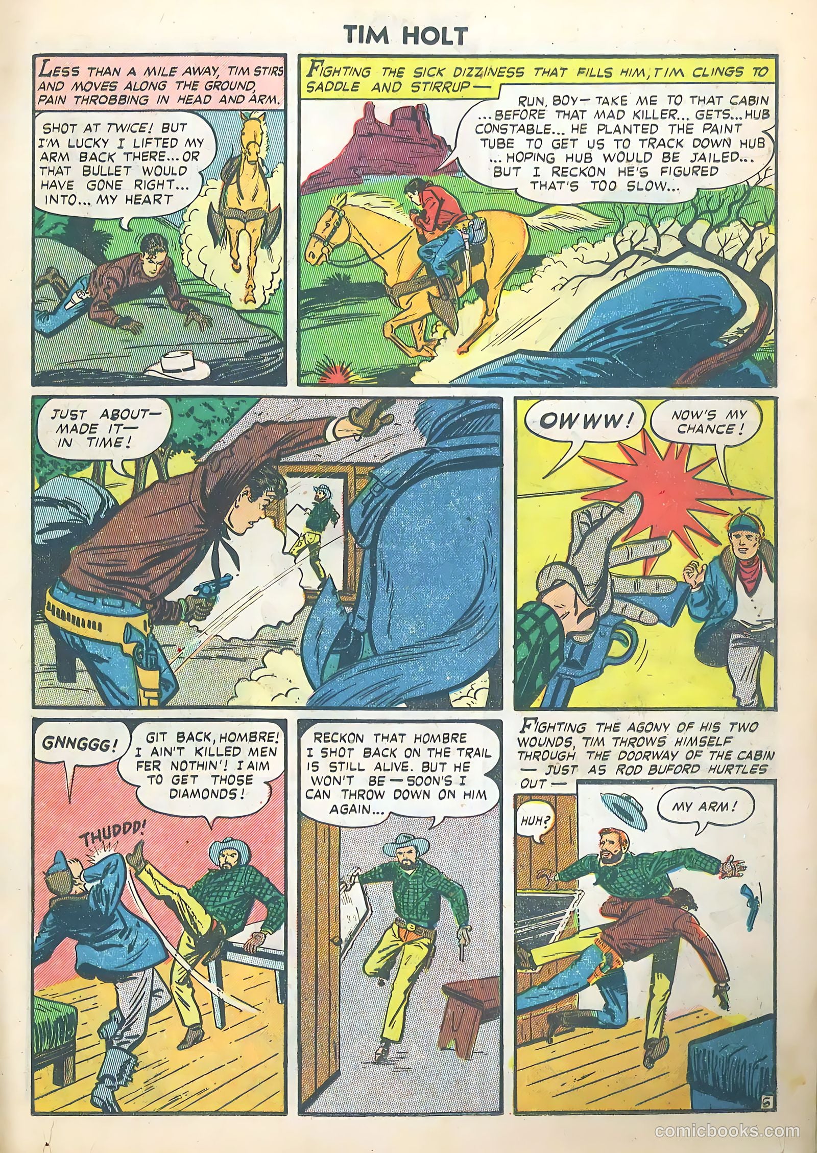 Tim Holt #17 — page 17 of 36