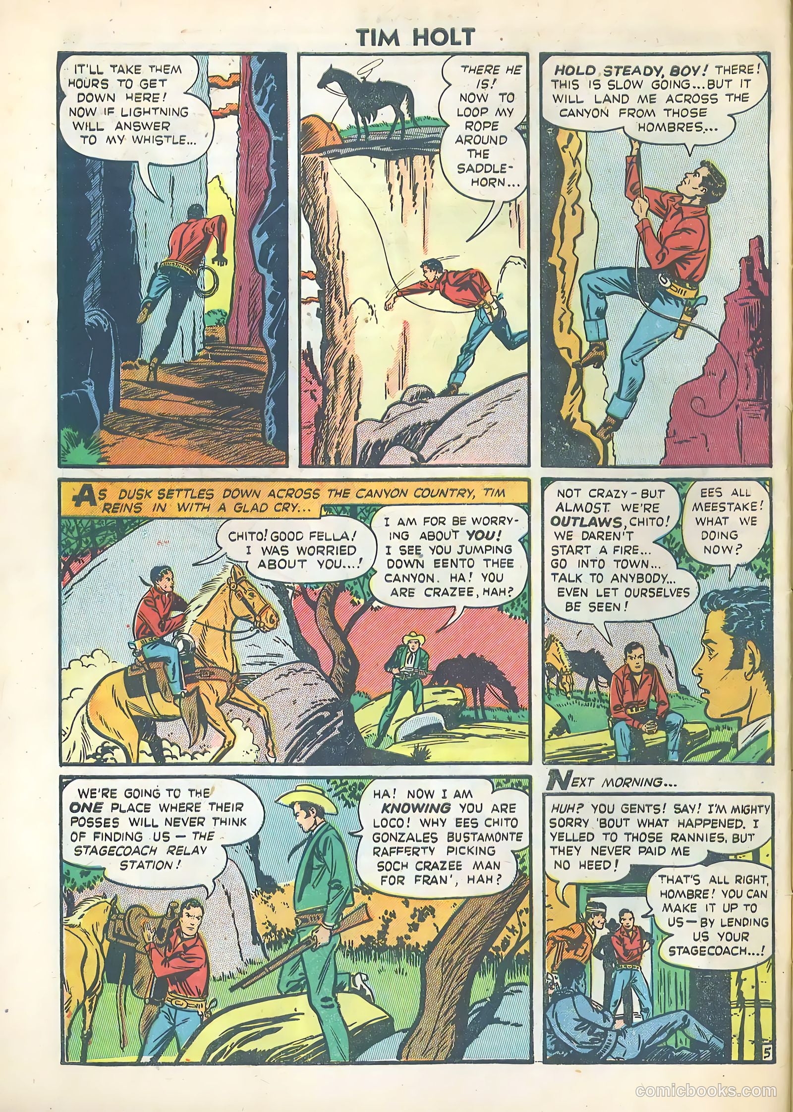 Tim Holt #17 — page 32 of 36