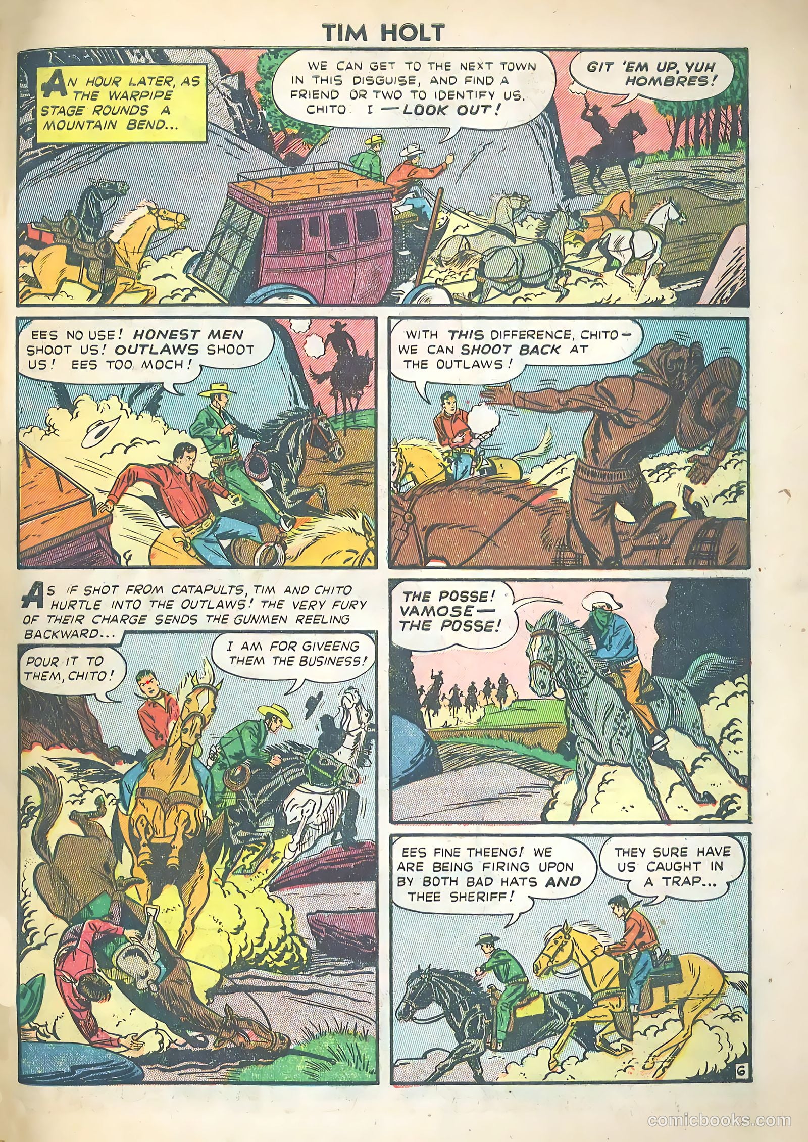 Tim Holt #17 — page 33 of 36