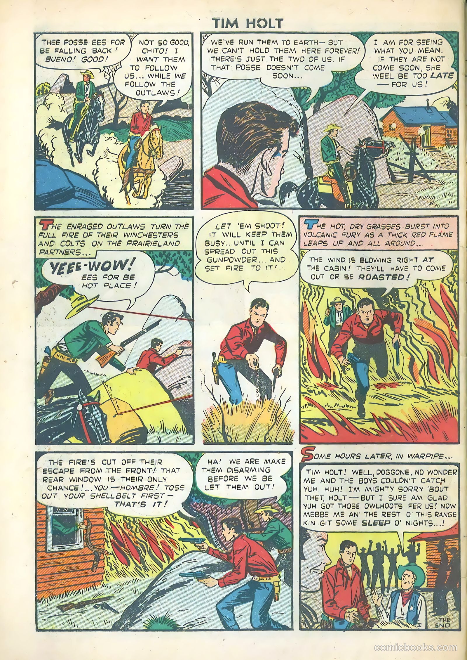 Tim Holt #17 — page 34 of 36