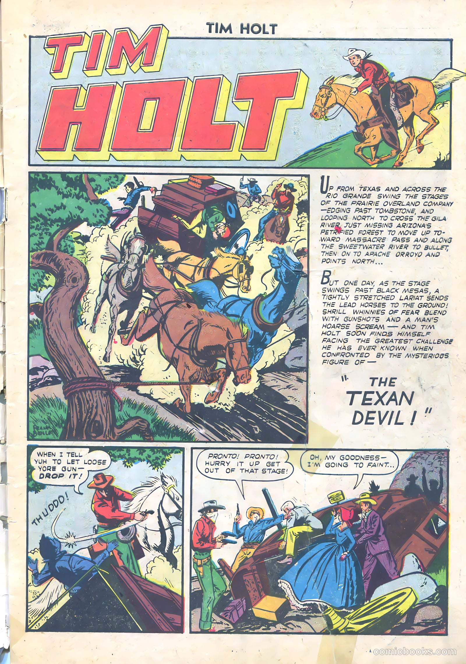 Tim Holt #18 — page 3 of 36