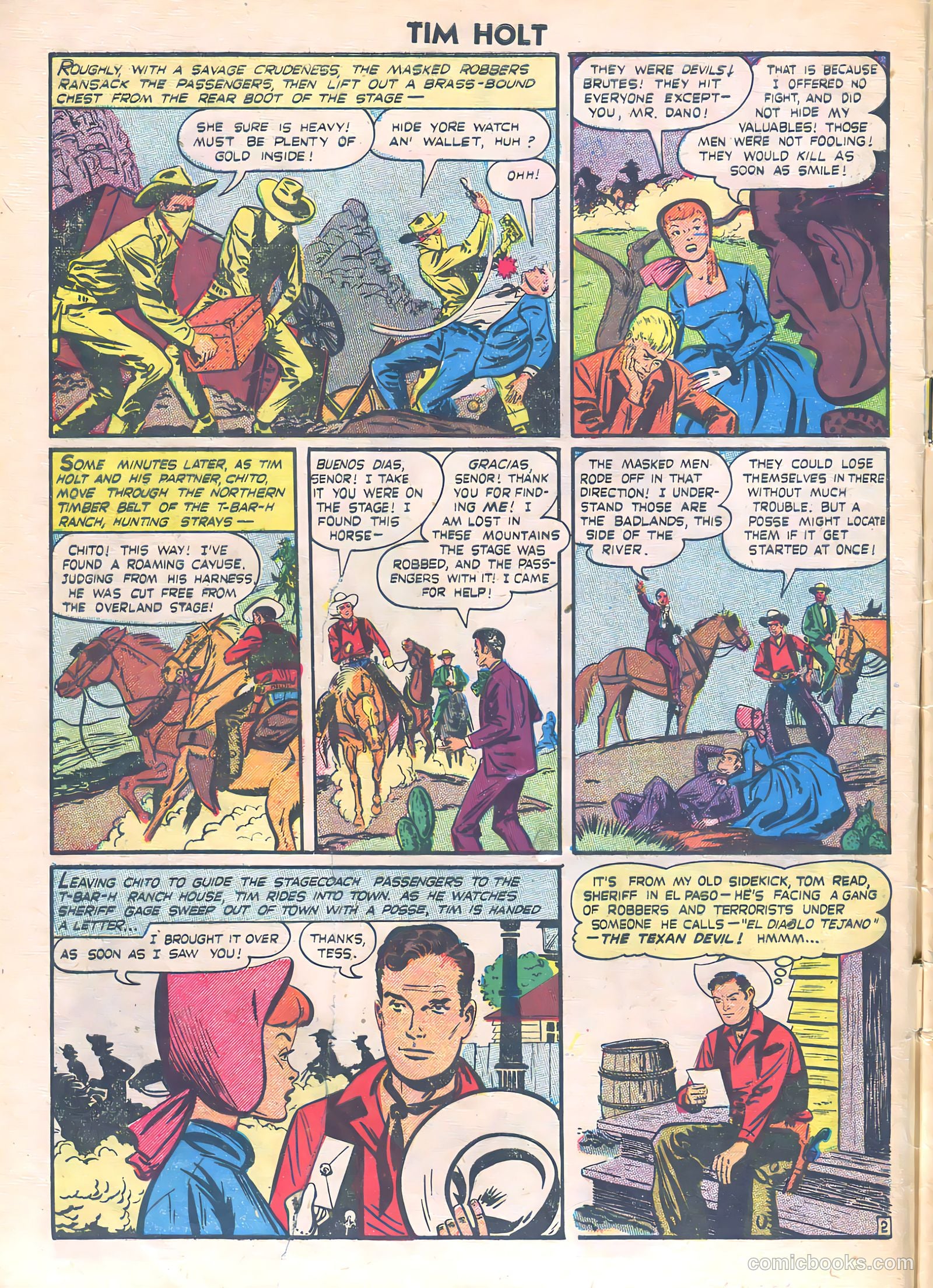 Tim Holt #18 — page 4 of 36