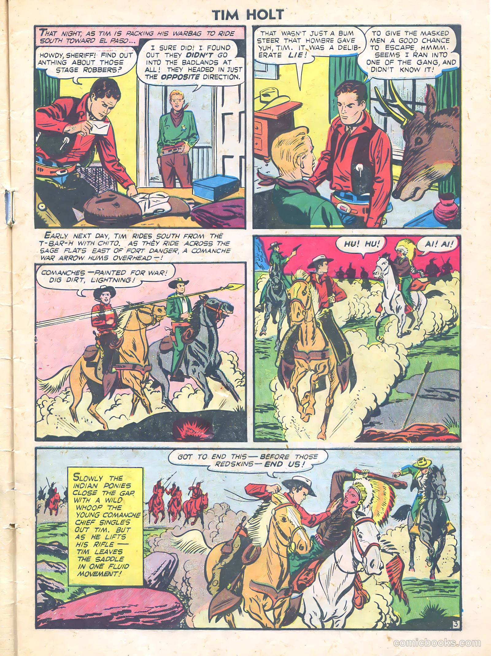Tim Holt #18 — page 5 of 36