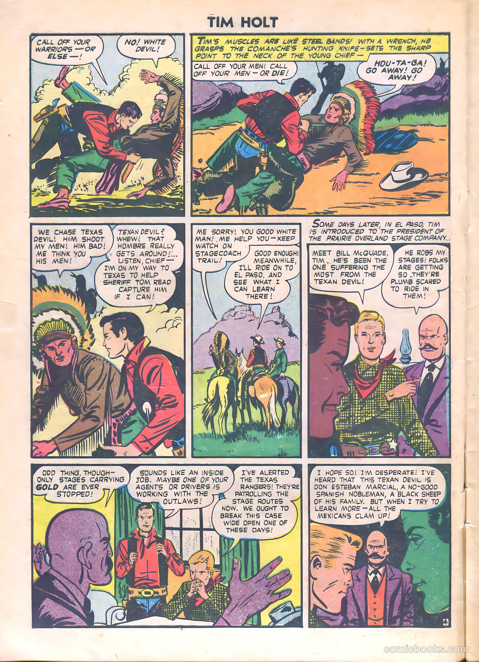 Tim Holt #18 — page 6 of 36