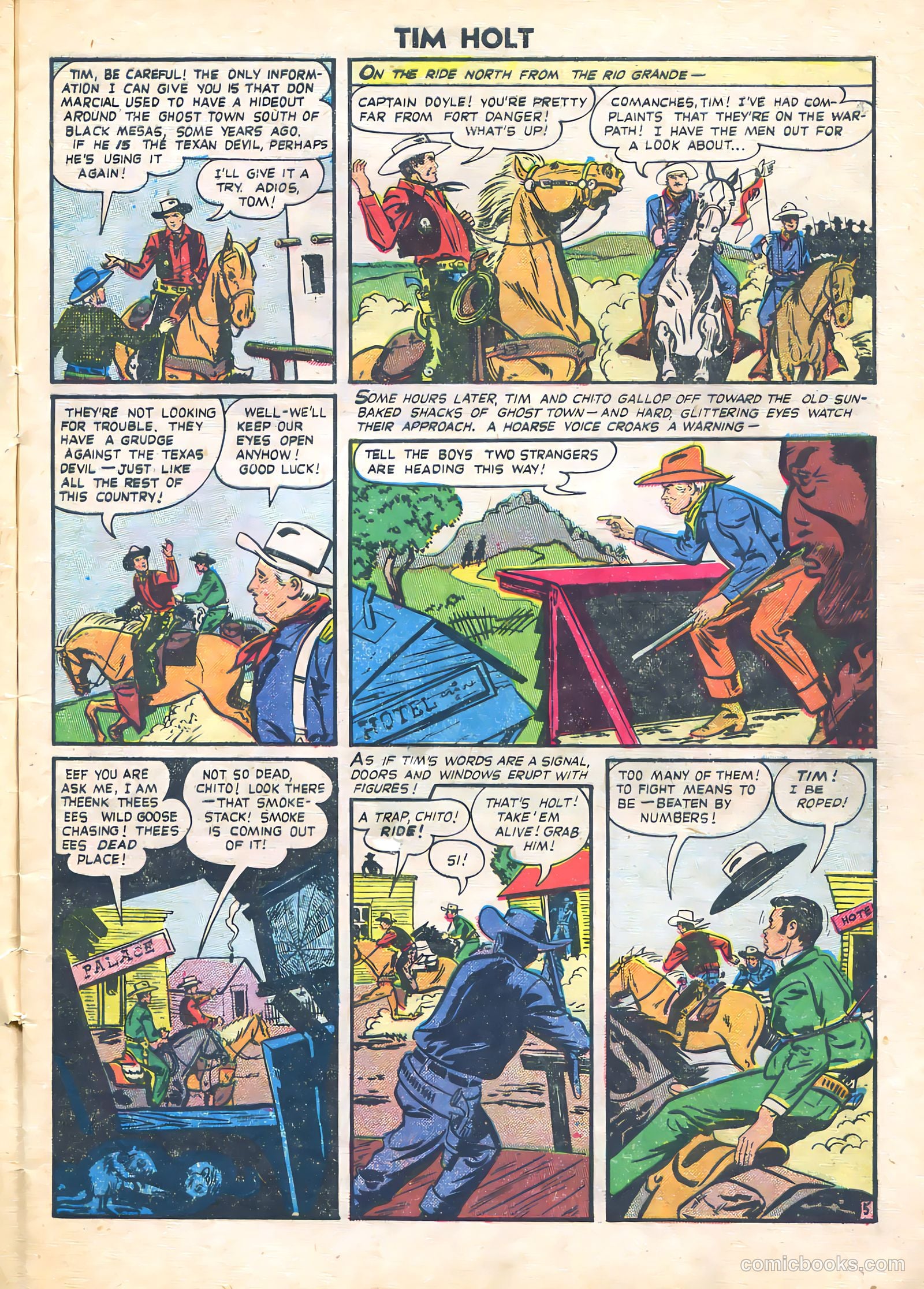 Tim Holt #18 — page 7 of 36