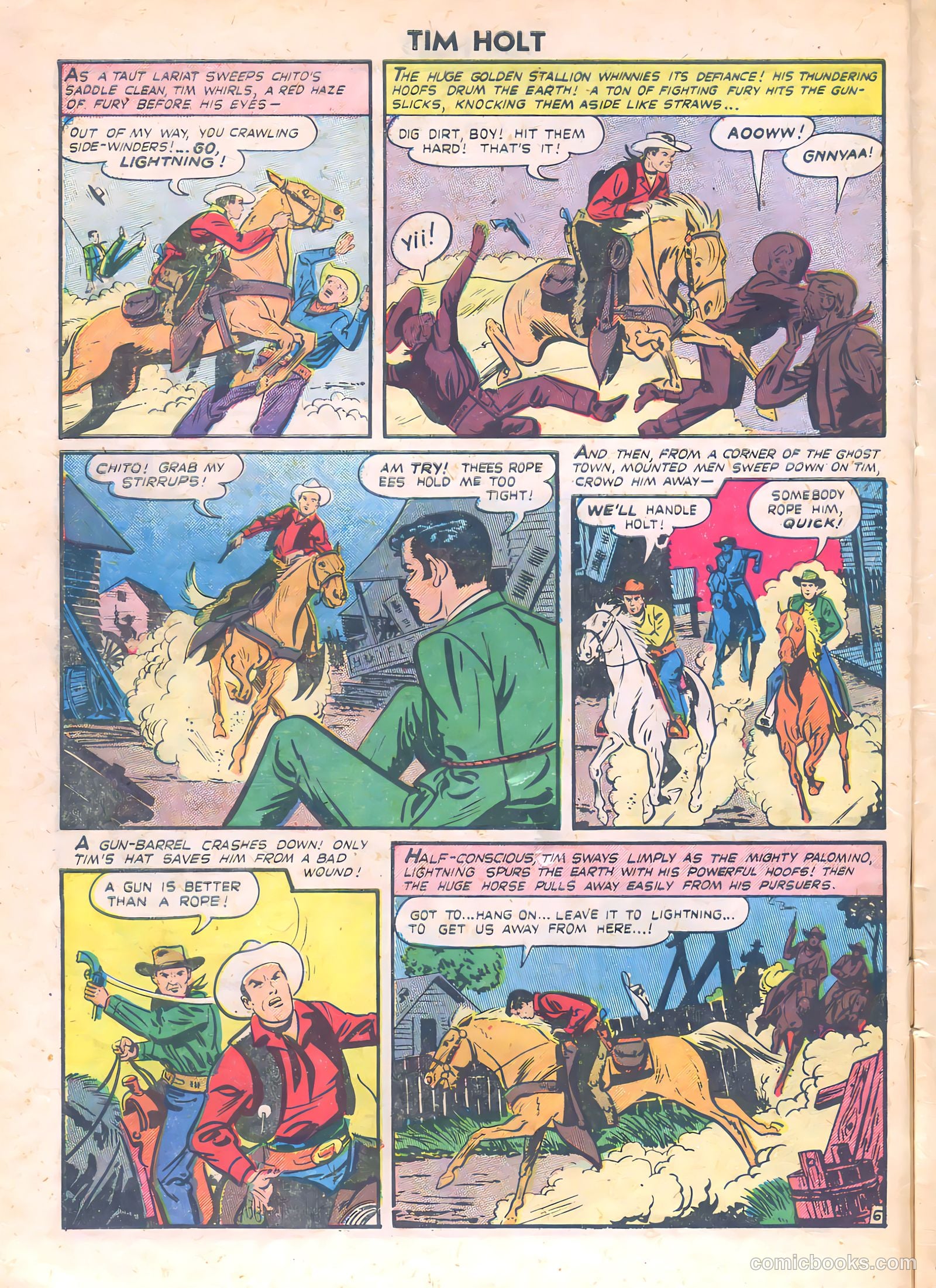 Tim Holt #18 — page 8 of 36