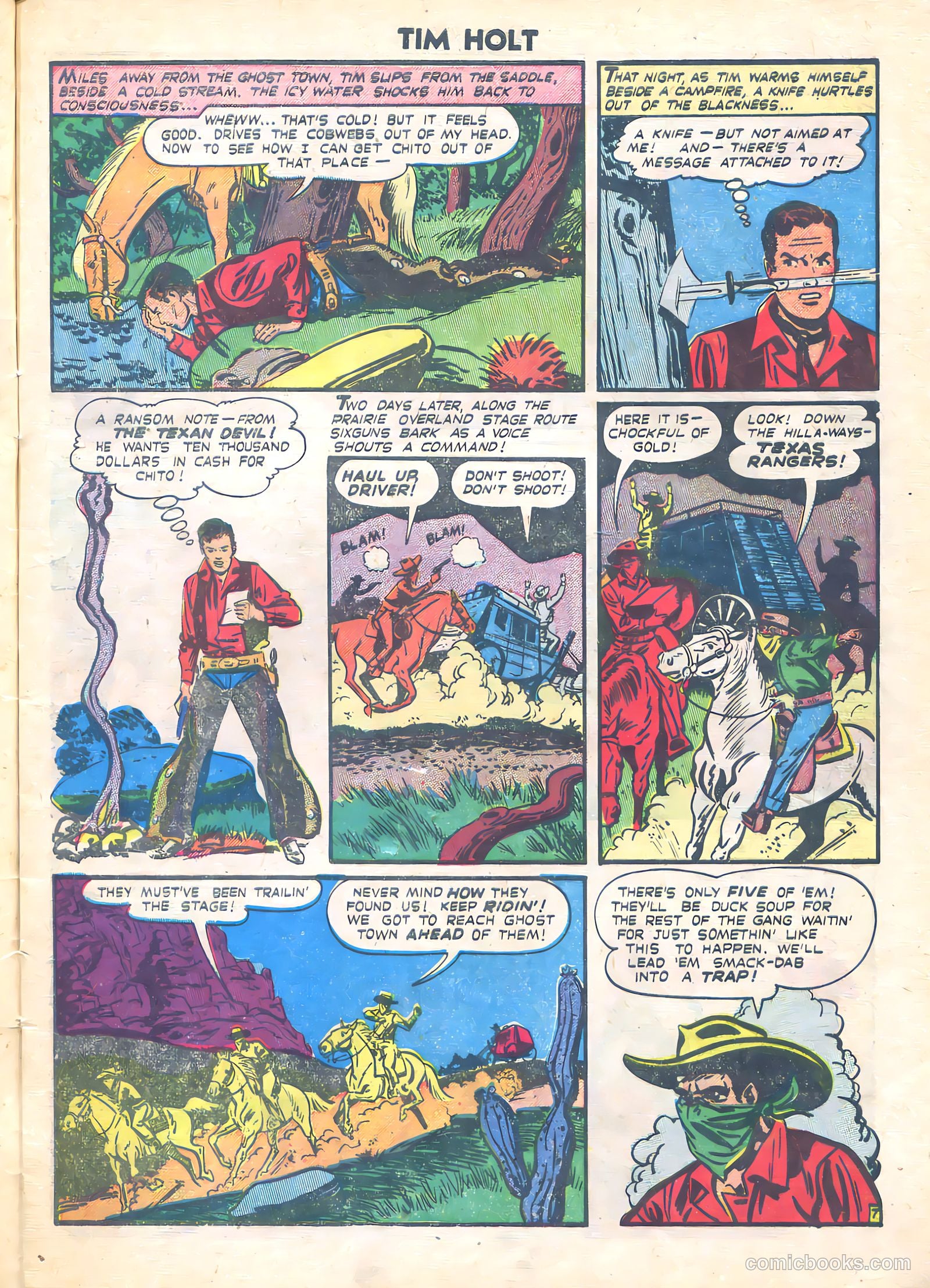 Tim Holt #18 — page 9 of 36