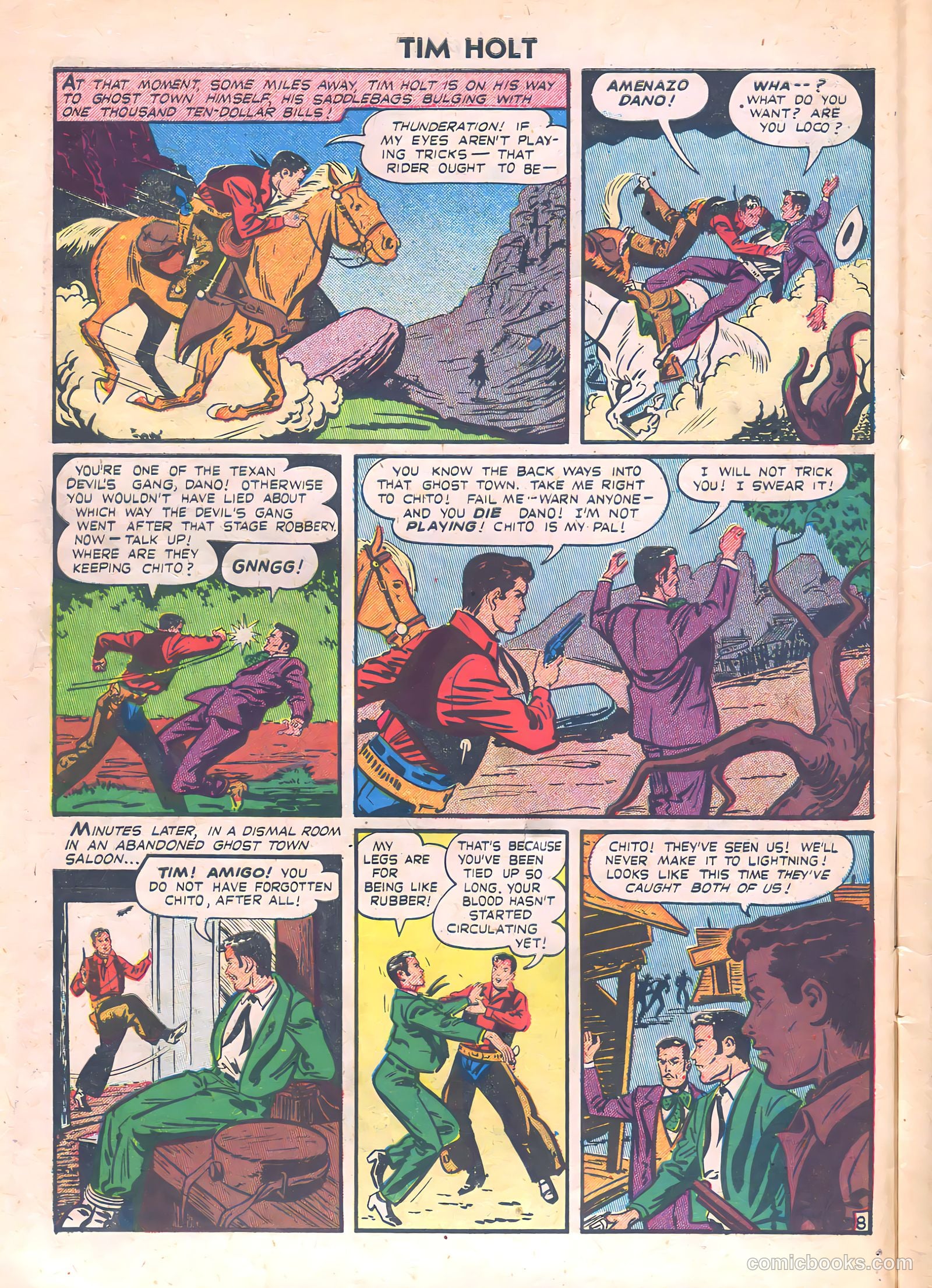 Tim Holt #18 — page 10 of 36
