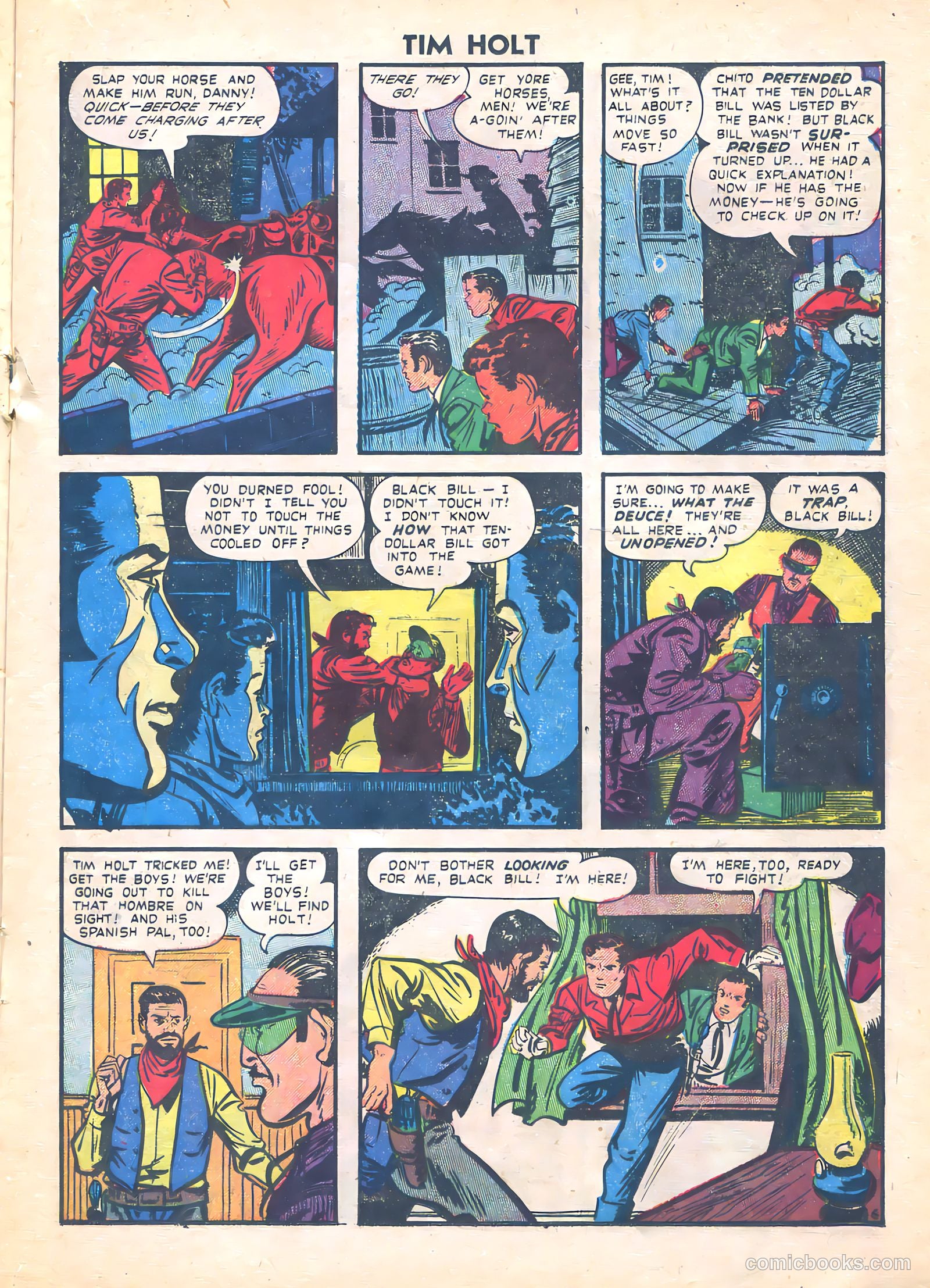 Tim Holt #18 — page 17 of 36