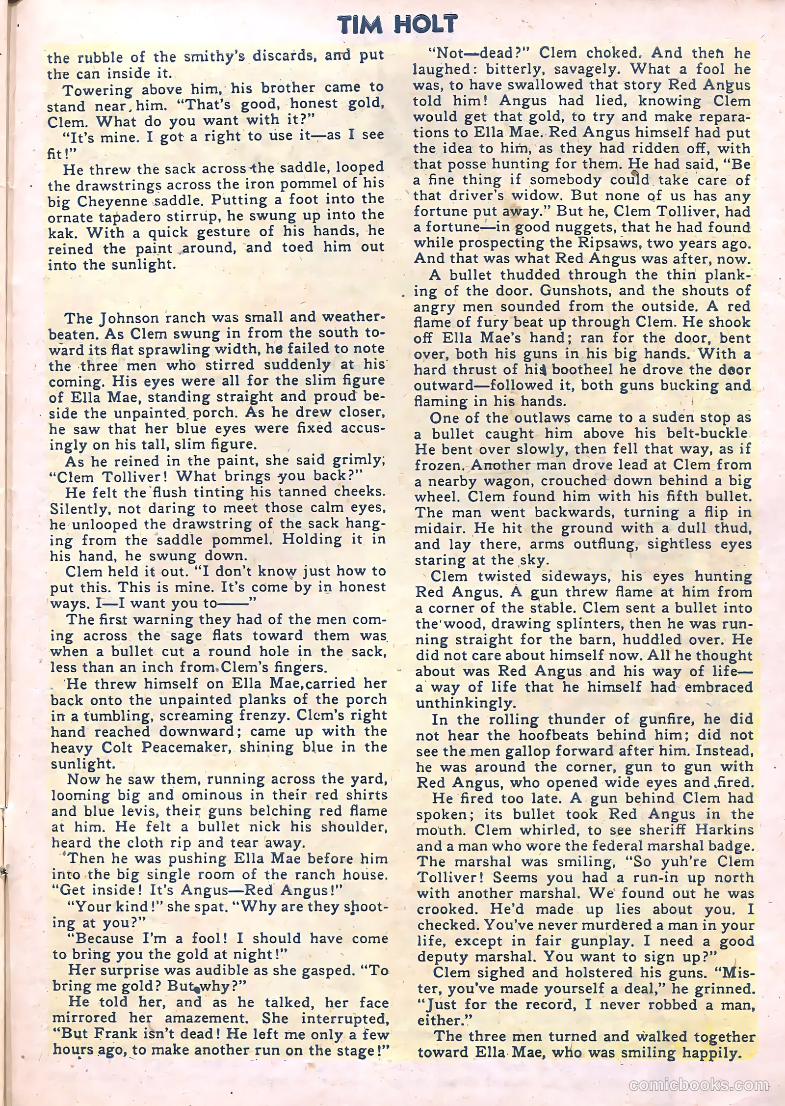 Tim Holt #18 — page 27 of 36