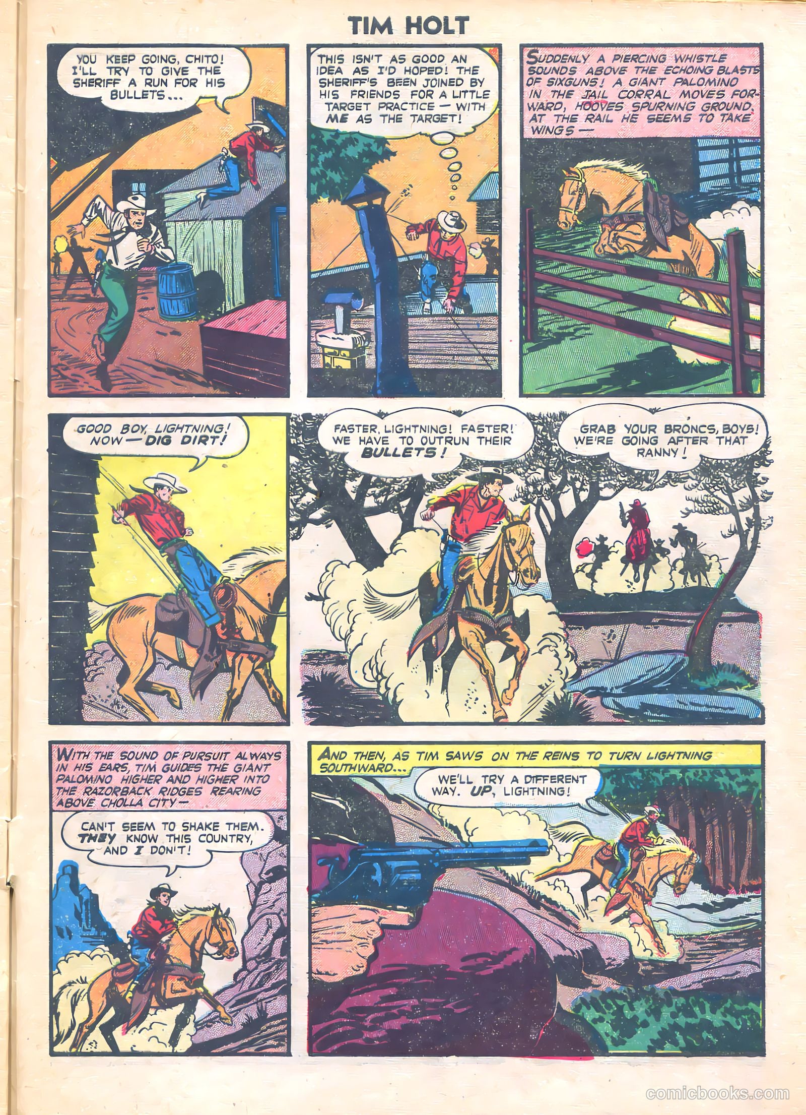 Tim Holt #18 — page 31 of 36