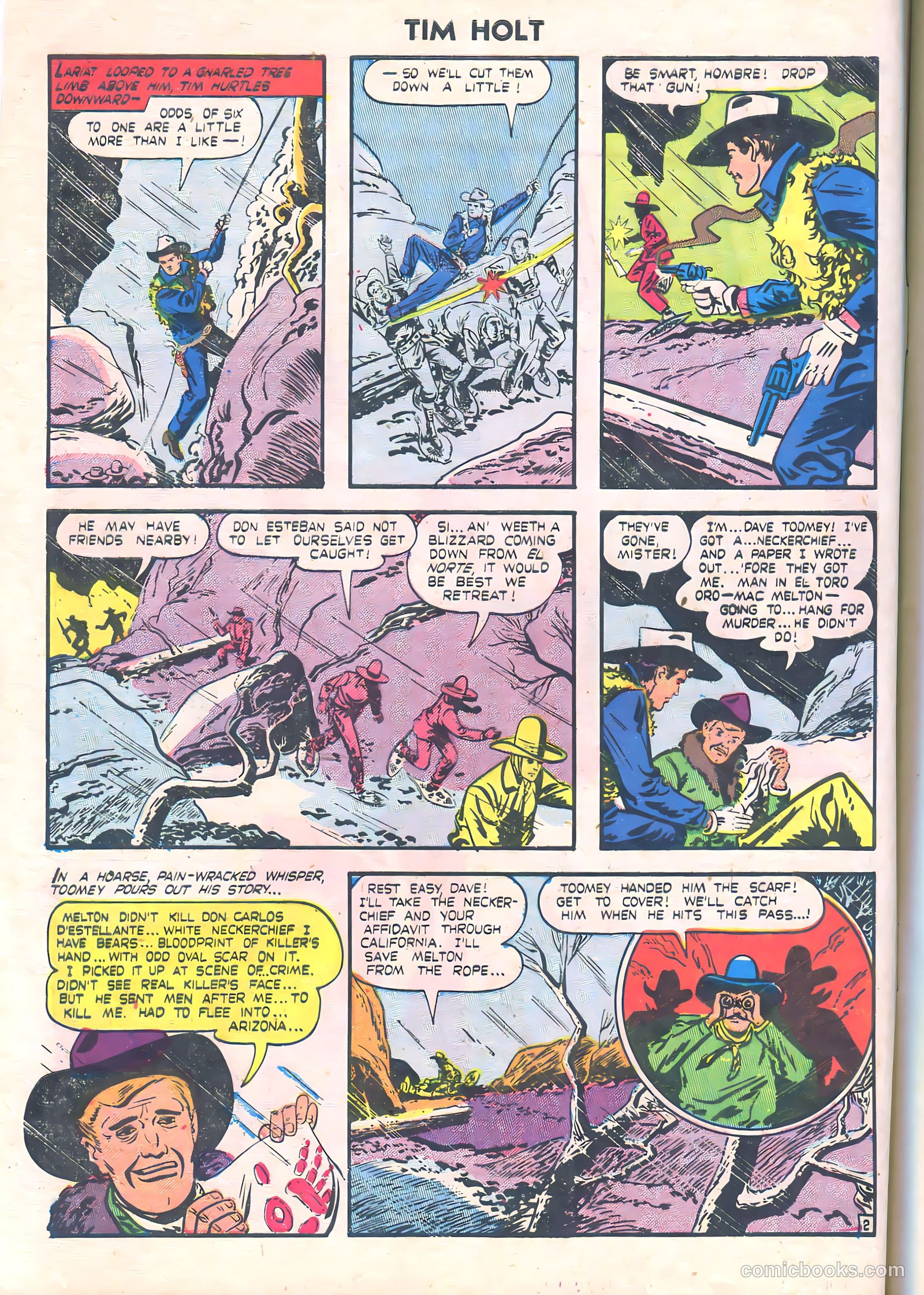Tim Holt #19 — page 4 of 36