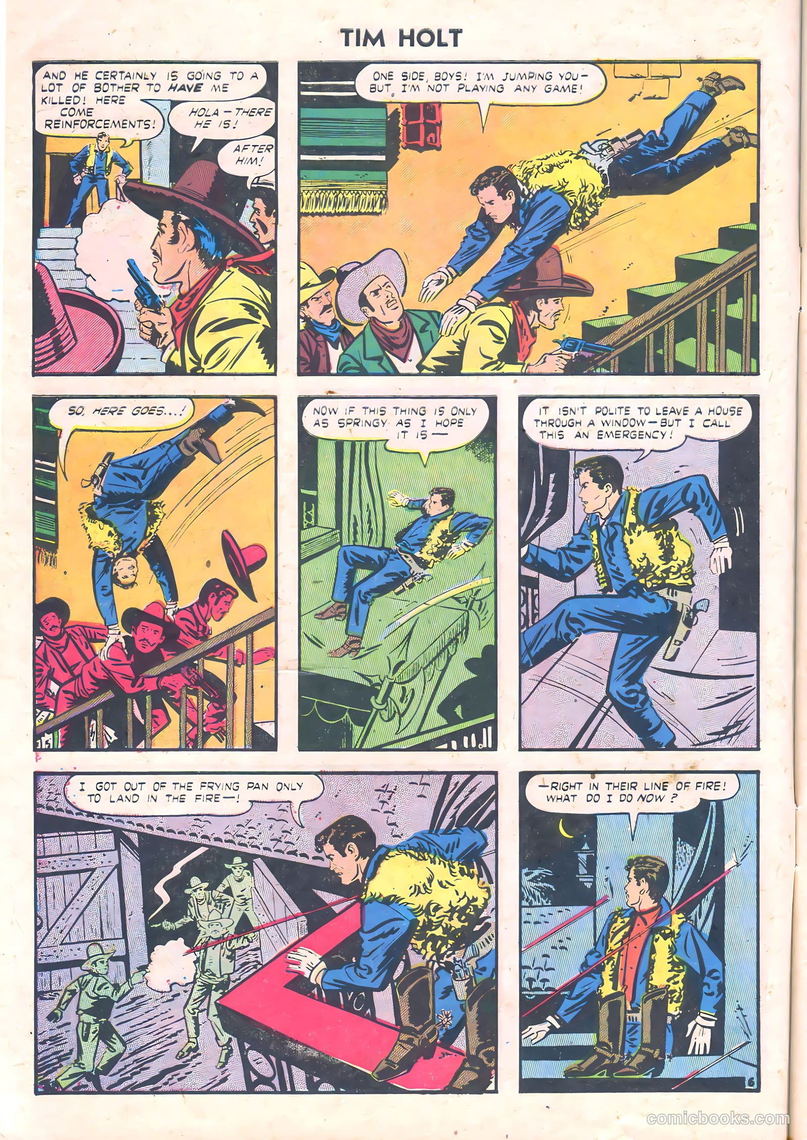 Tim Holt #19 — page 8 of 36