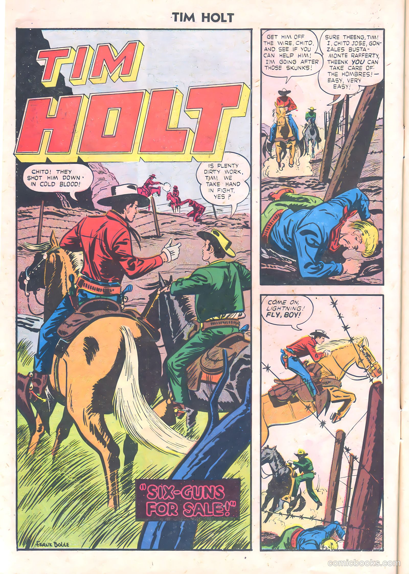 Tim Holt #19 — page 10 of 36