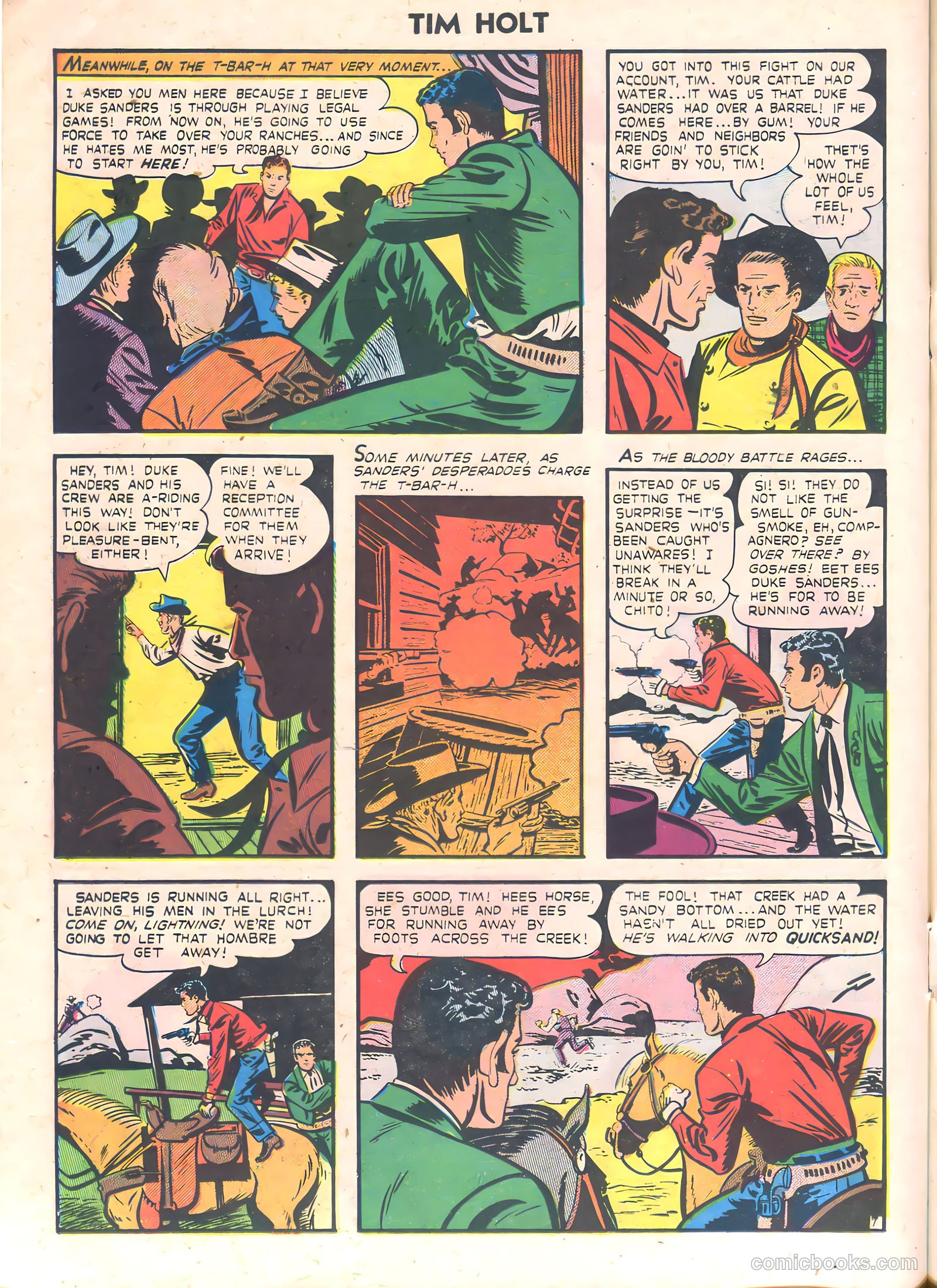 Tim Holt #19 — page 16 of 36