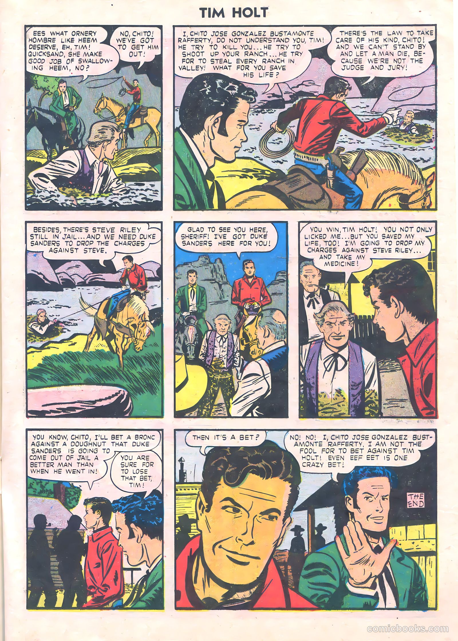 Tim Holt #19 — page 17 of 36