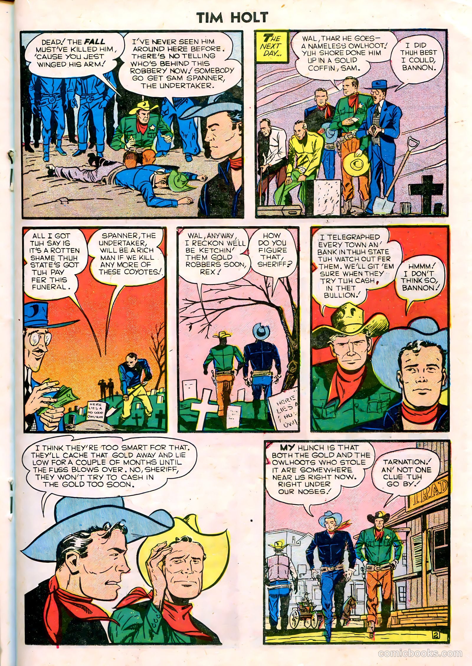 Tim Holt #19 — page 19 of 36