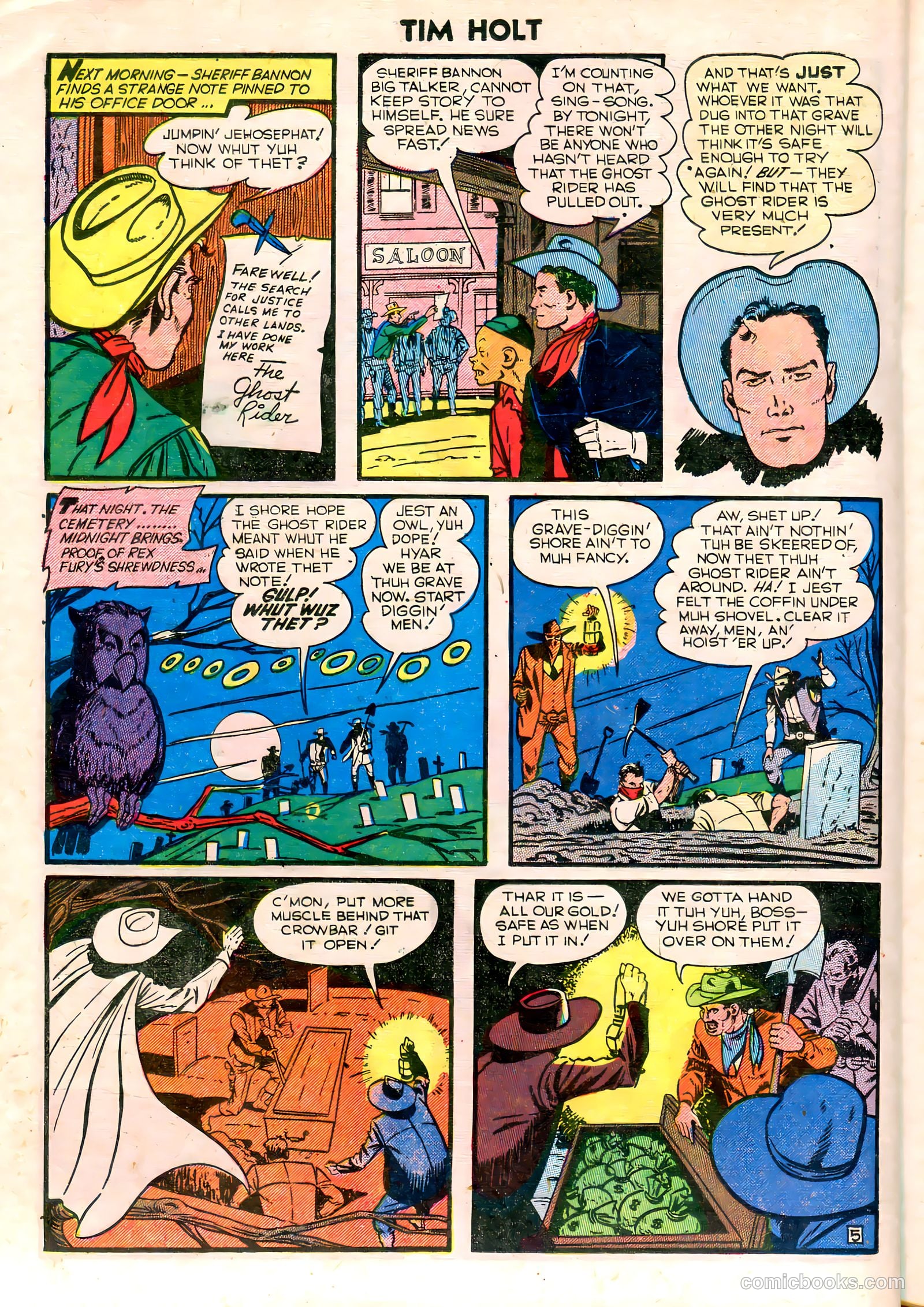 Tim Holt #19 — page 22 of 36
