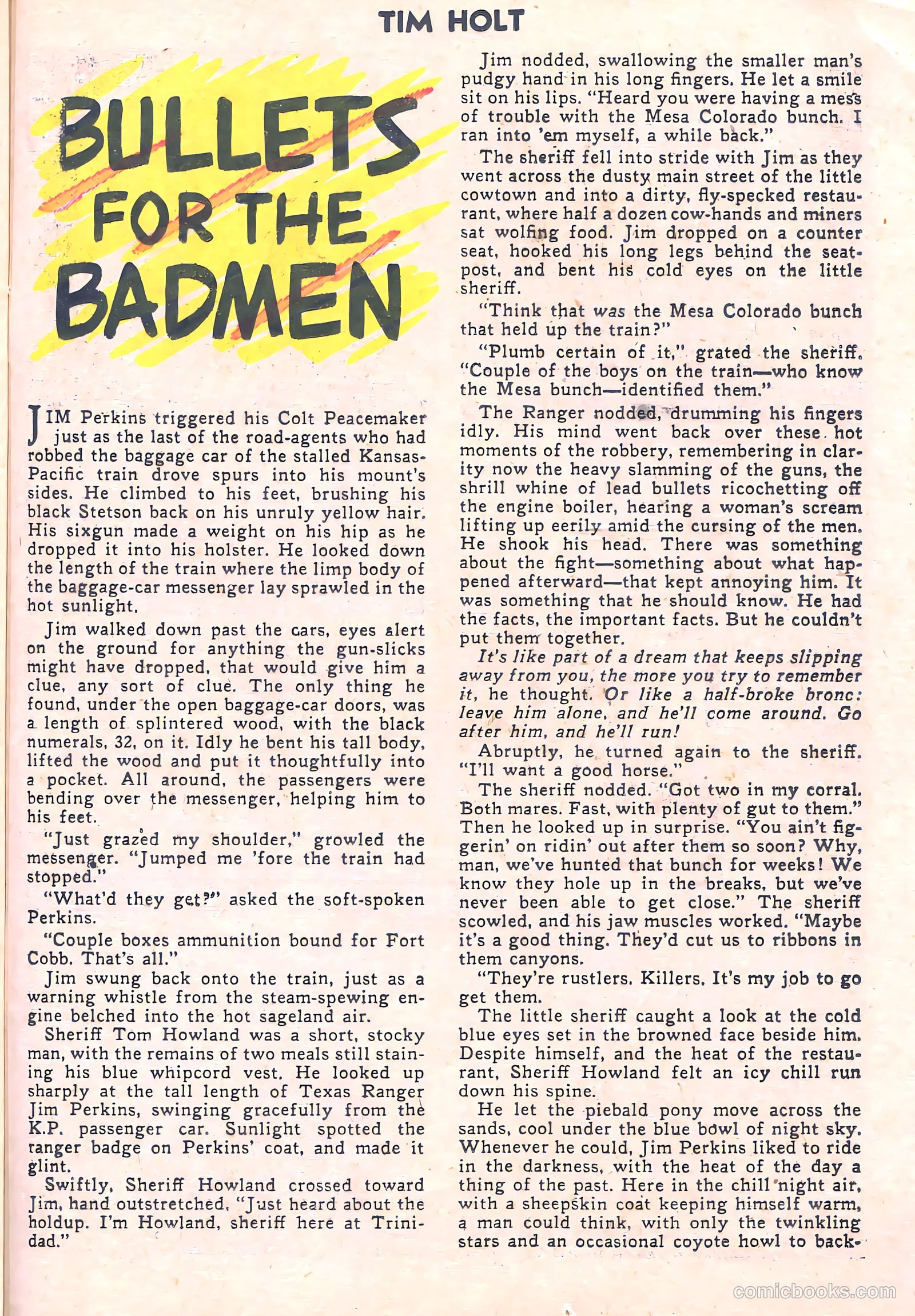 Tim Holt #19 — page 25 of 36