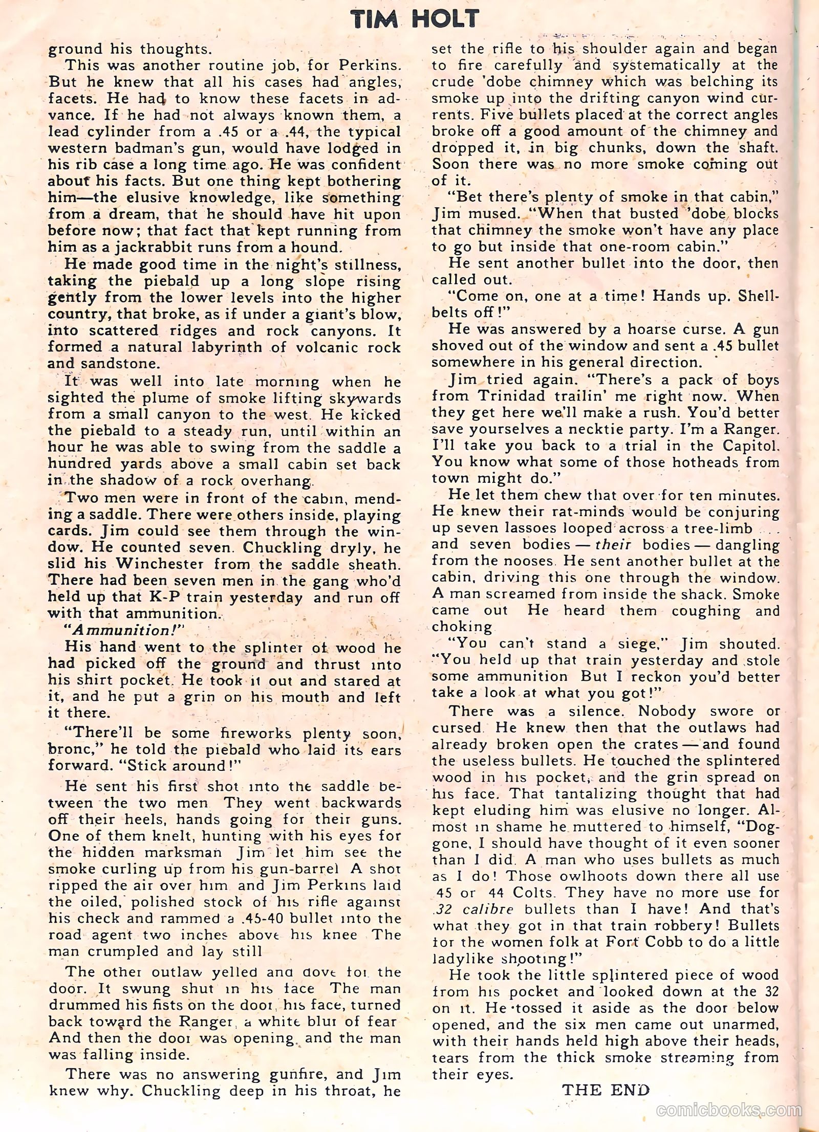 Tim Holt #19 — page 26 of 36