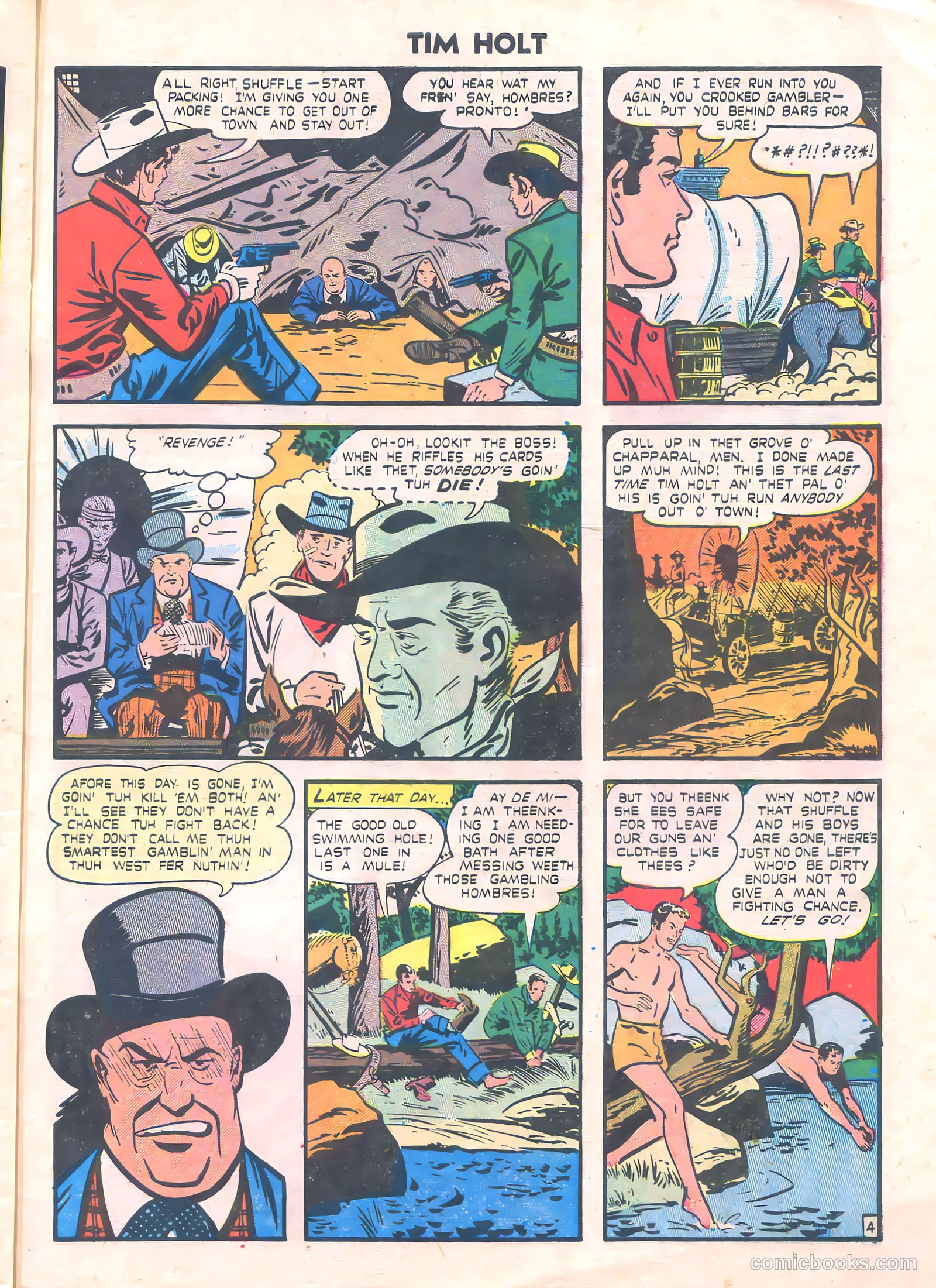 Tim Holt #19 — page 31 of 36